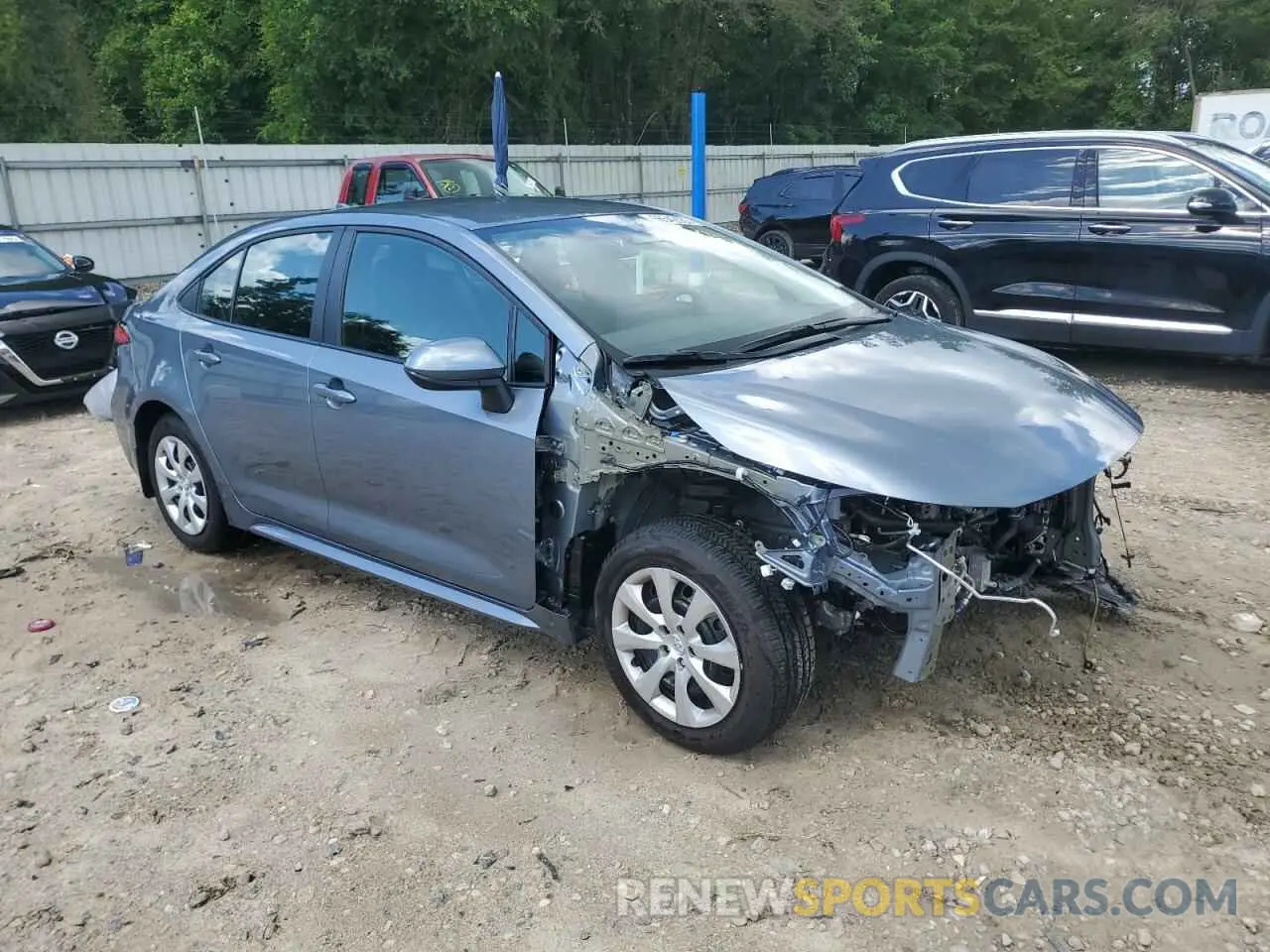 4 Photograph of a damaged car 5YFB4MDE8SP242084 TOYOTA COROLLA 2025