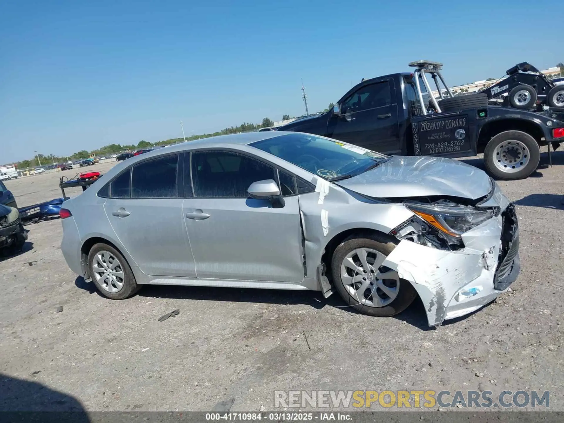 12 Photograph of a damaged car 5YFB4MDE8SP244854 TOYOTA COROLLA 2025