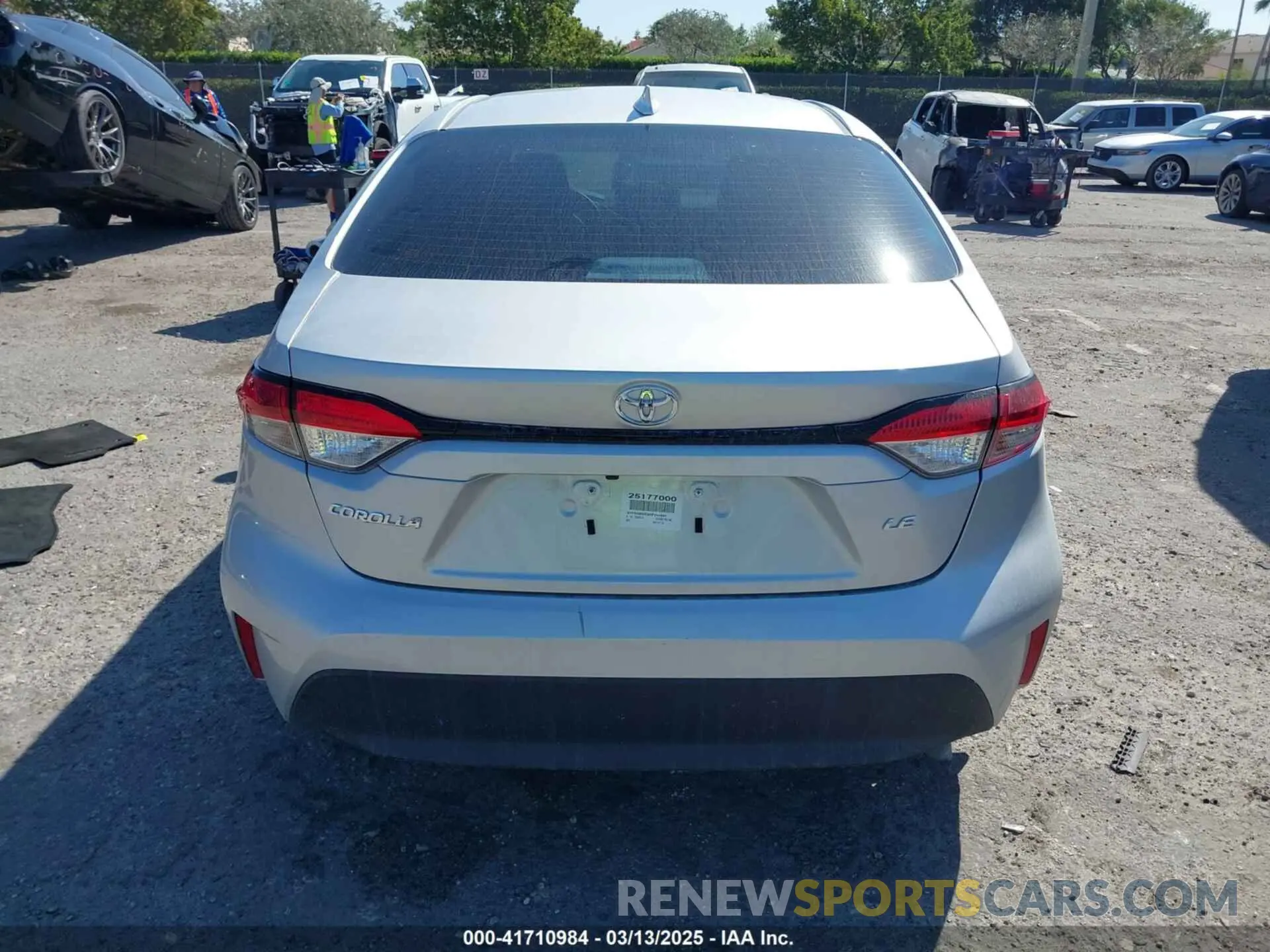 15 Photograph of a damaged car 5YFB4MDE8SP244854 TOYOTA COROLLA 2025