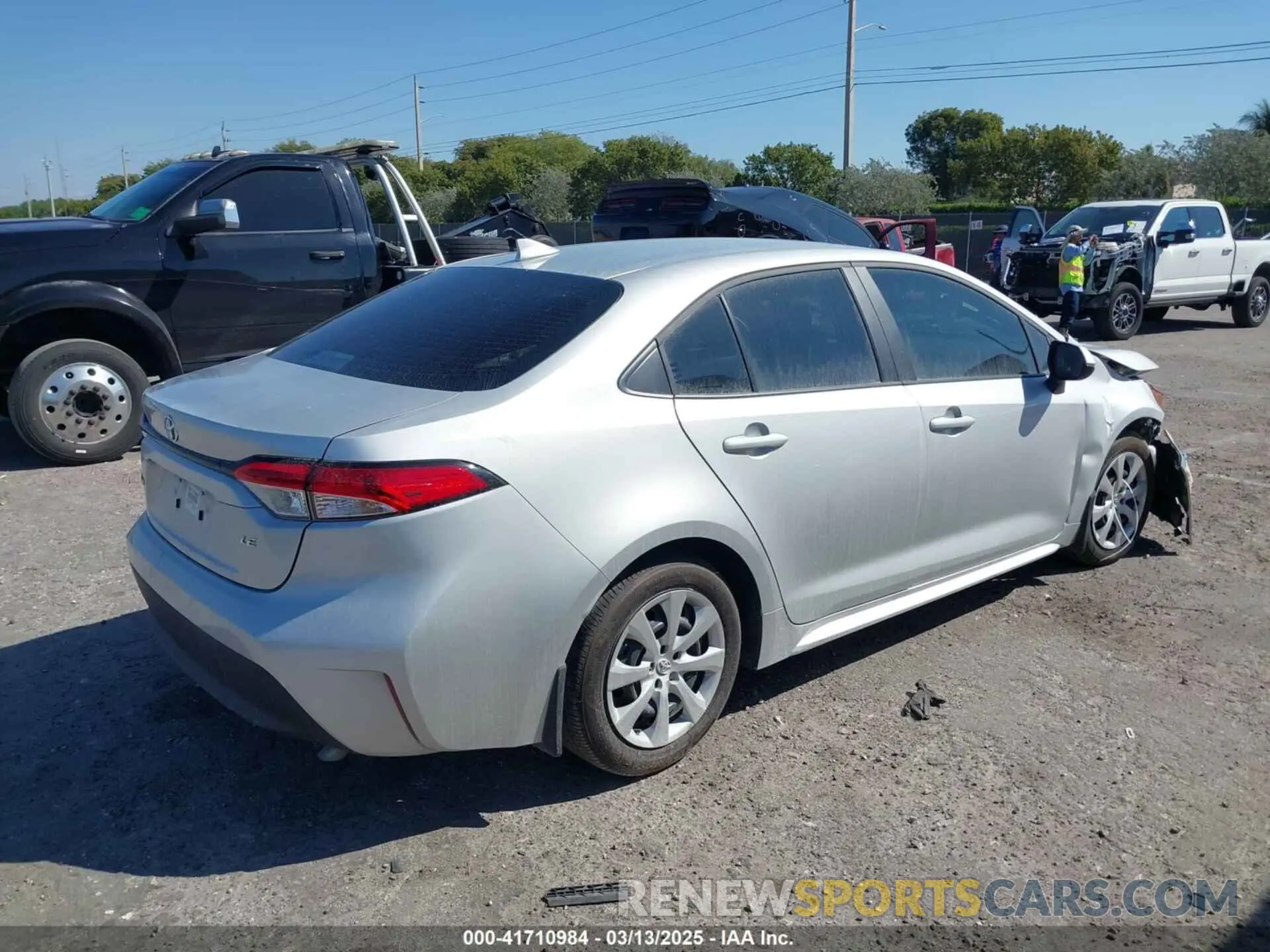 4 Photograph of a damaged car 5YFB4MDE8SP244854 TOYOTA COROLLA 2025