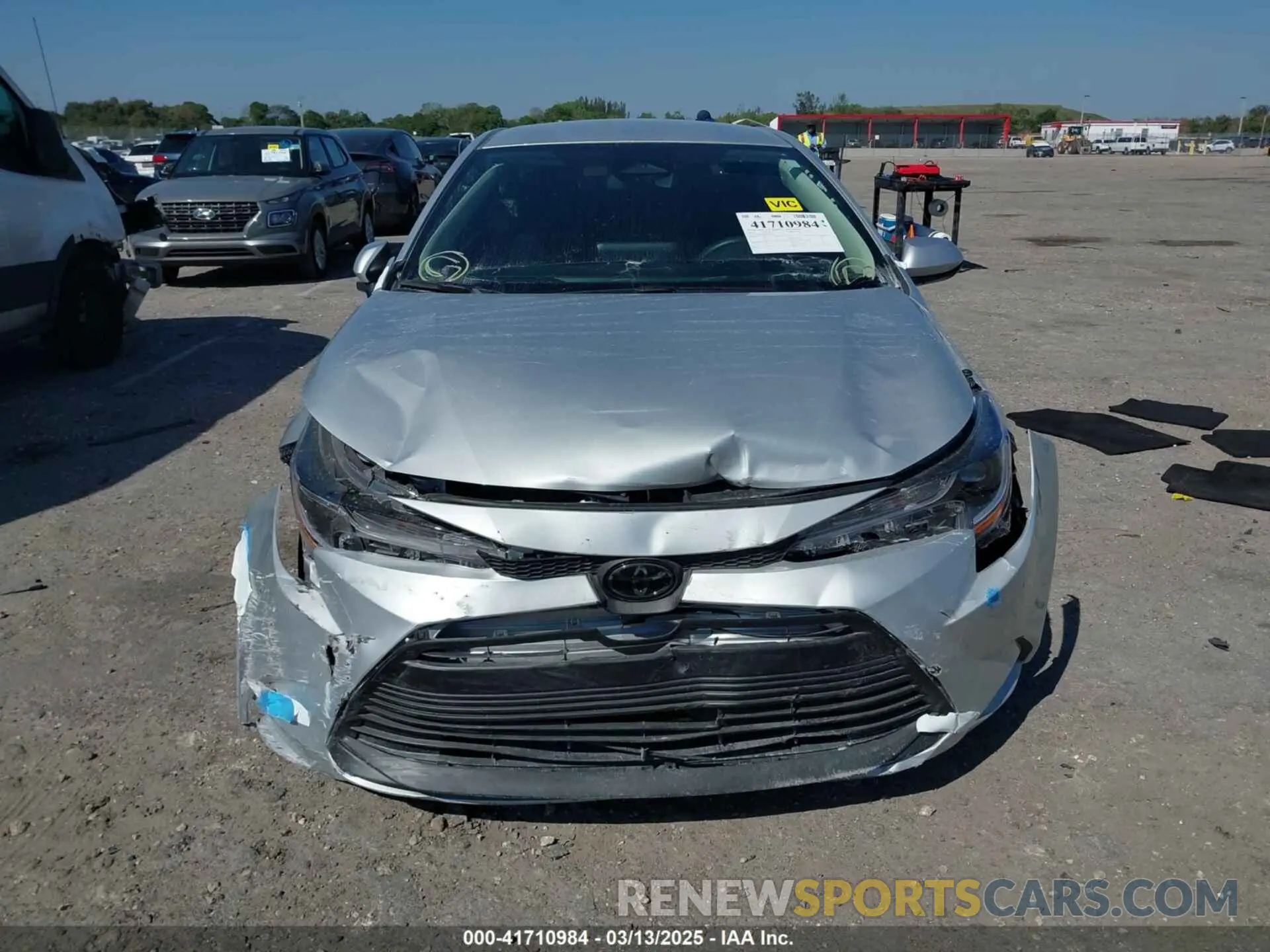 6 Photograph of a damaged car 5YFB4MDE8SP244854 TOYOTA COROLLA 2025