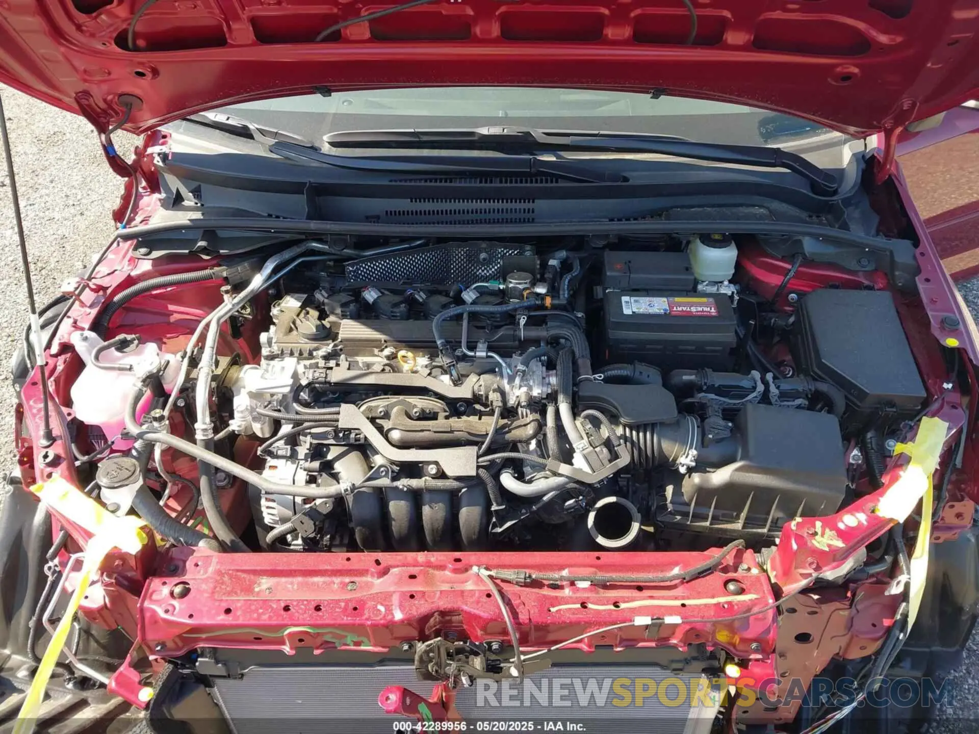 10 Photograph of a damaged car 5YFB4MDE8SP247494 TOYOTA COROLLA 2025