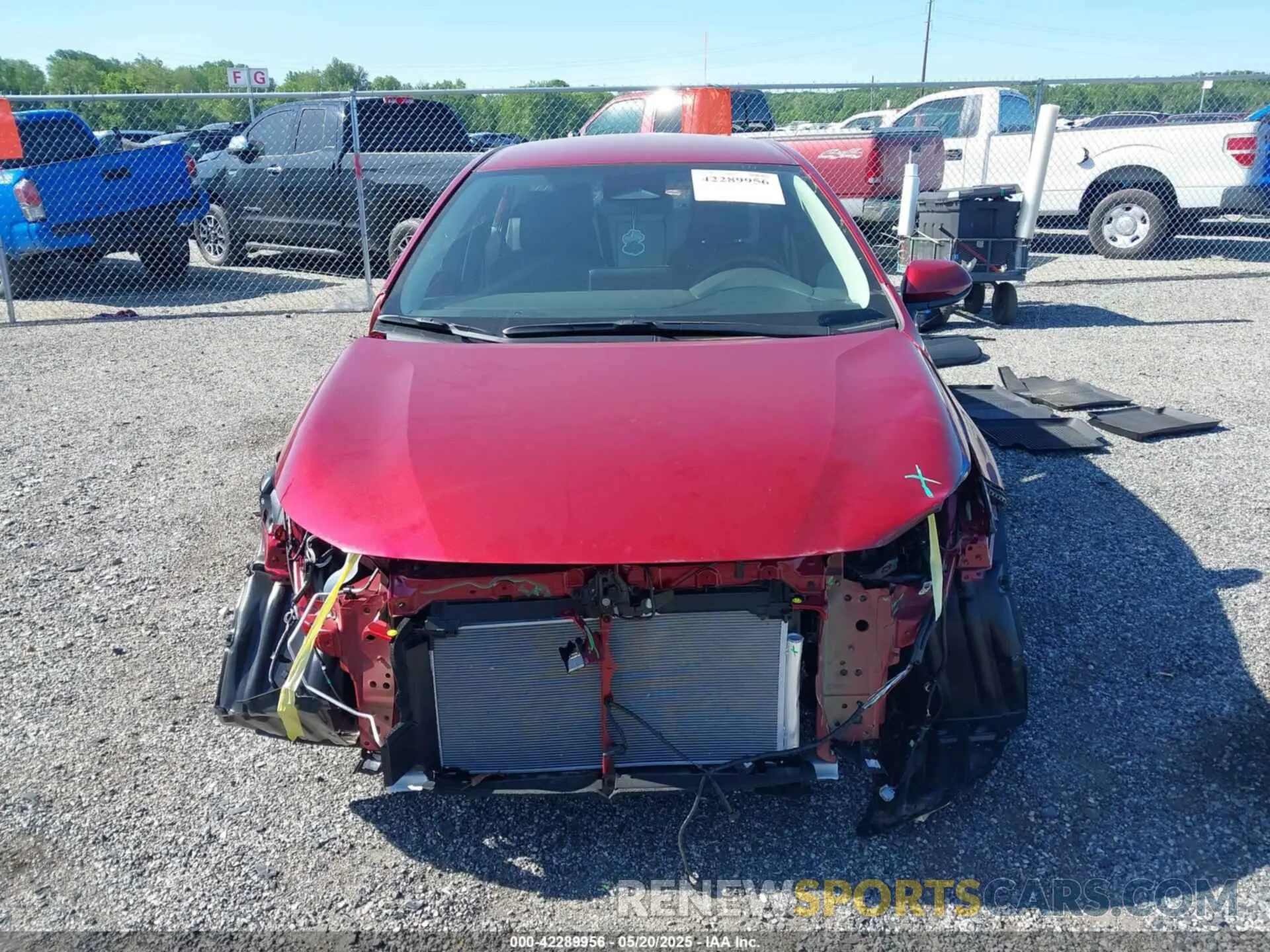 13 Photograph of a damaged car 5YFB4MDE8SP247494 TOYOTA COROLLA 2025