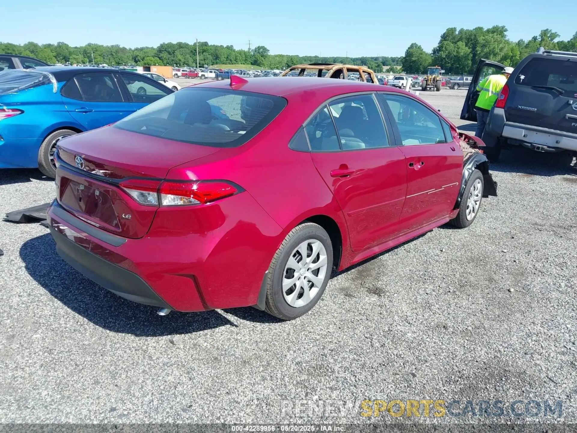 4 Photograph of a damaged car 5YFB4MDE8SP247494 TOYOTA COROLLA 2025
