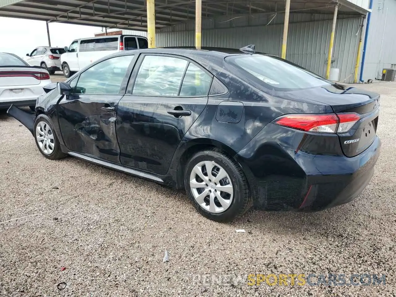 2 Photograph of a damaged car 5YFB4MDE8SP247995 TOYOTA COROLLA 2025