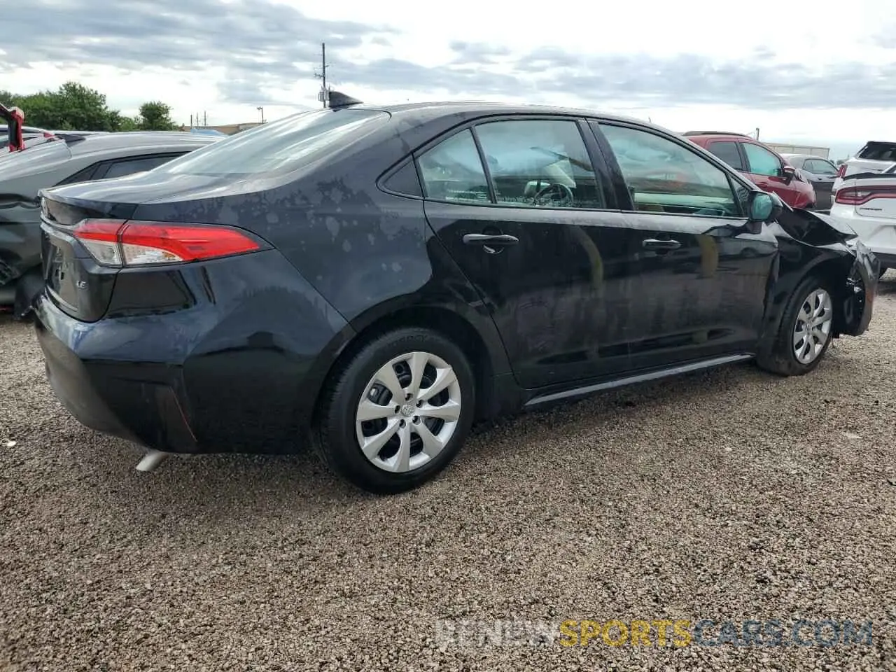 3 Photograph of a damaged car 5YFB4MDE8SP247995 TOYOTA COROLLA 2025