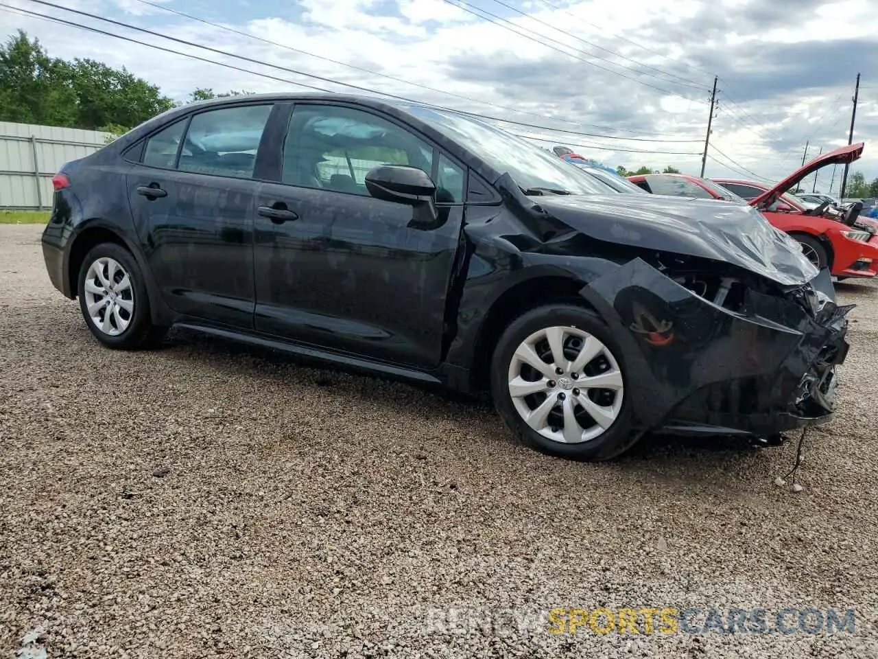 4 Photograph of a damaged car 5YFB4MDE8SP247995 TOYOTA COROLLA 2025