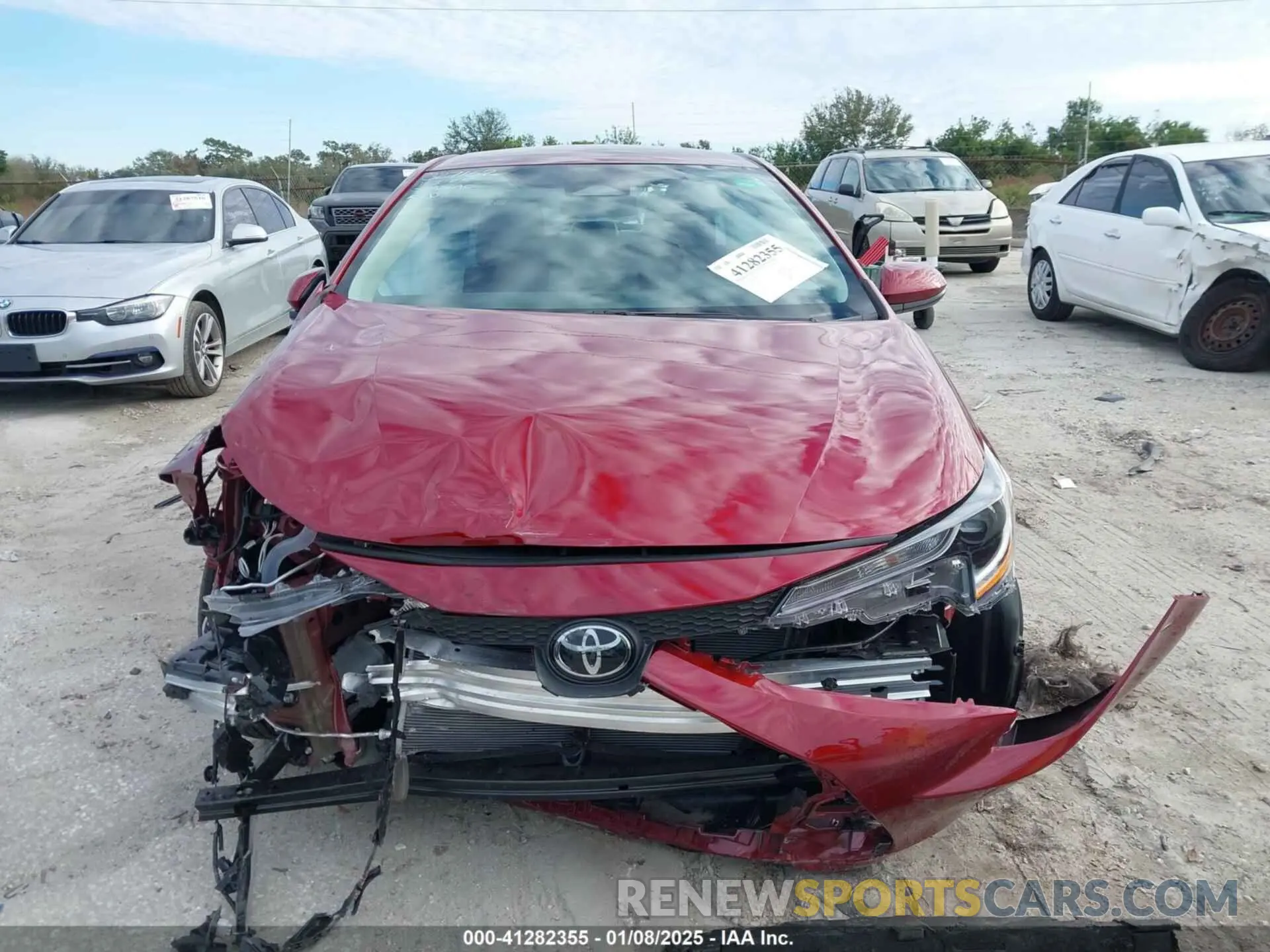 12 Photograph of a damaged car 5YFB4MDE8SP250072 TOYOTA COROLLA 2025