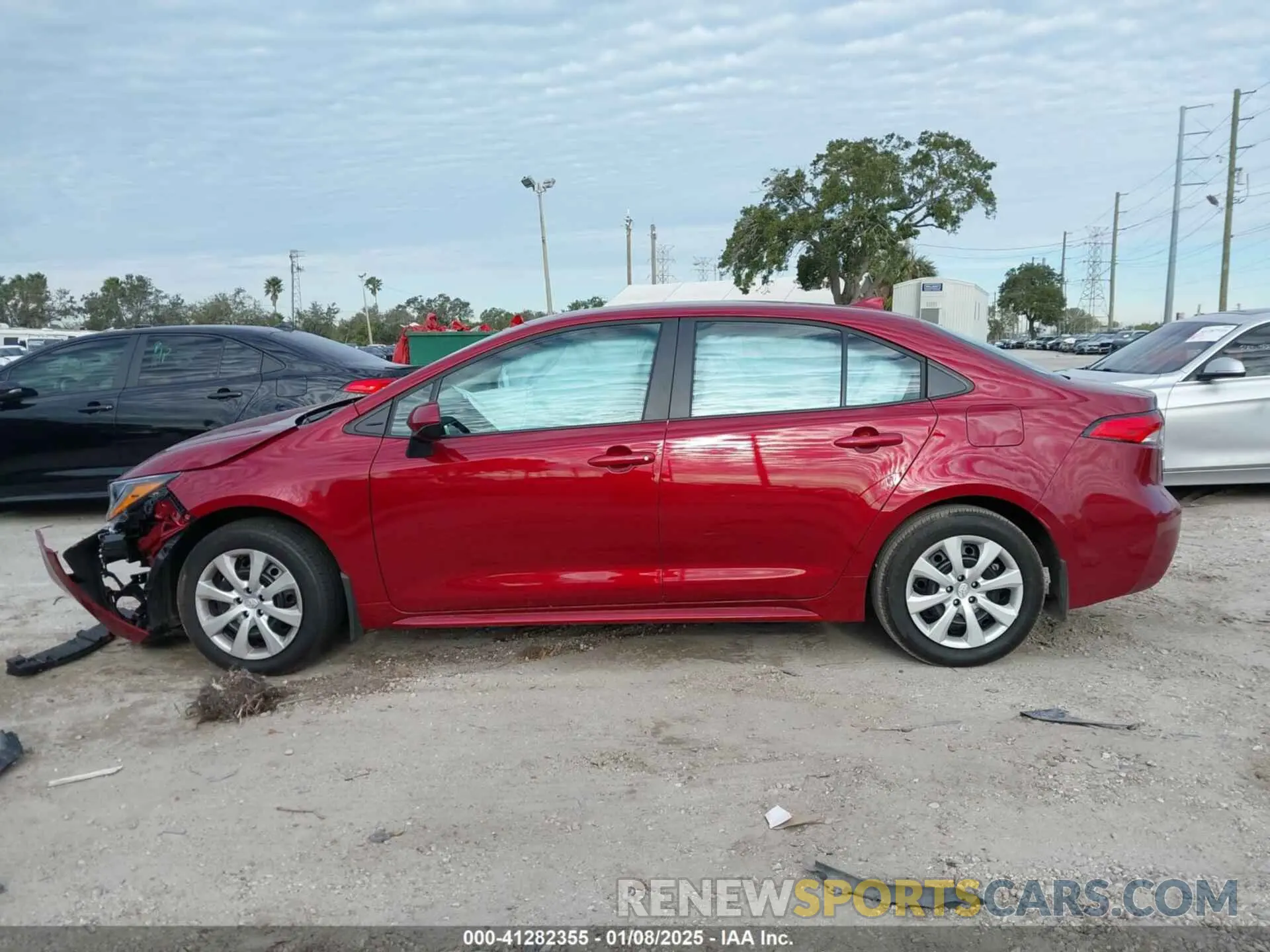 14 Photograph of a damaged car 5YFB4MDE8SP250072 TOYOTA COROLLA 2025