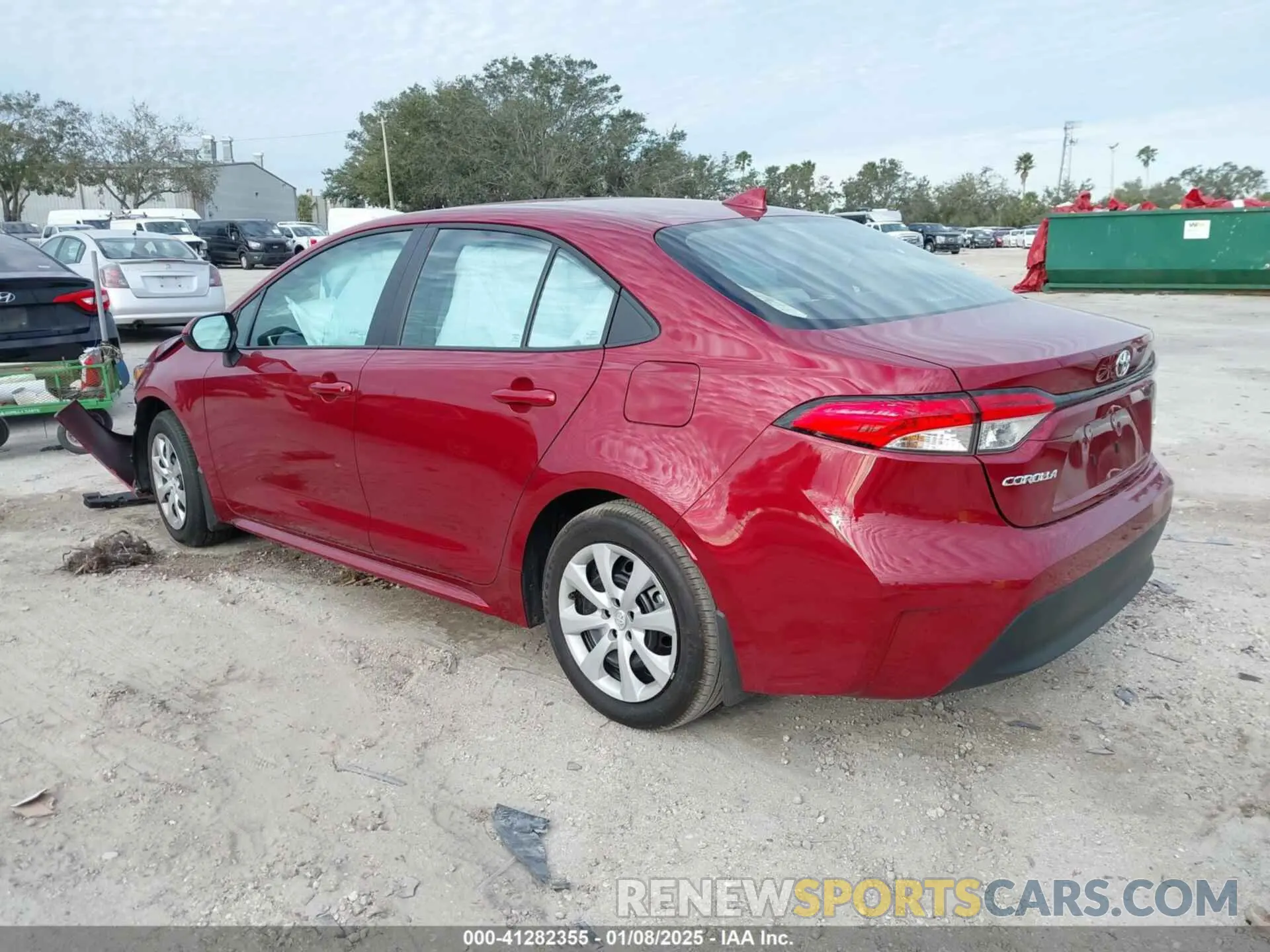3 Photograph of a damaged car 5YFB4MDE8SP250072 TOYOTA COROLLA 2025