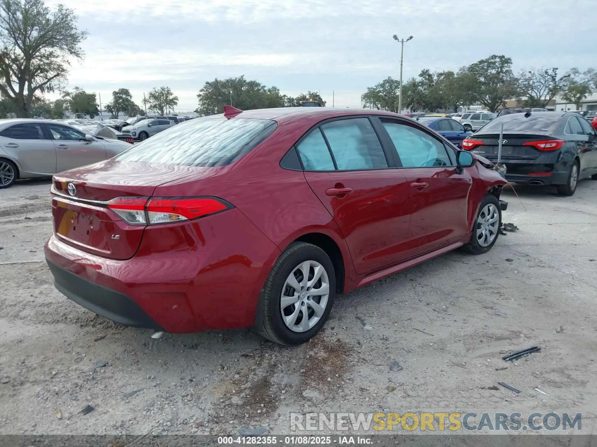 4 Photograph of a damaged car 5YFB4MDE8SP250072 TOYOTA COROLLA 2025