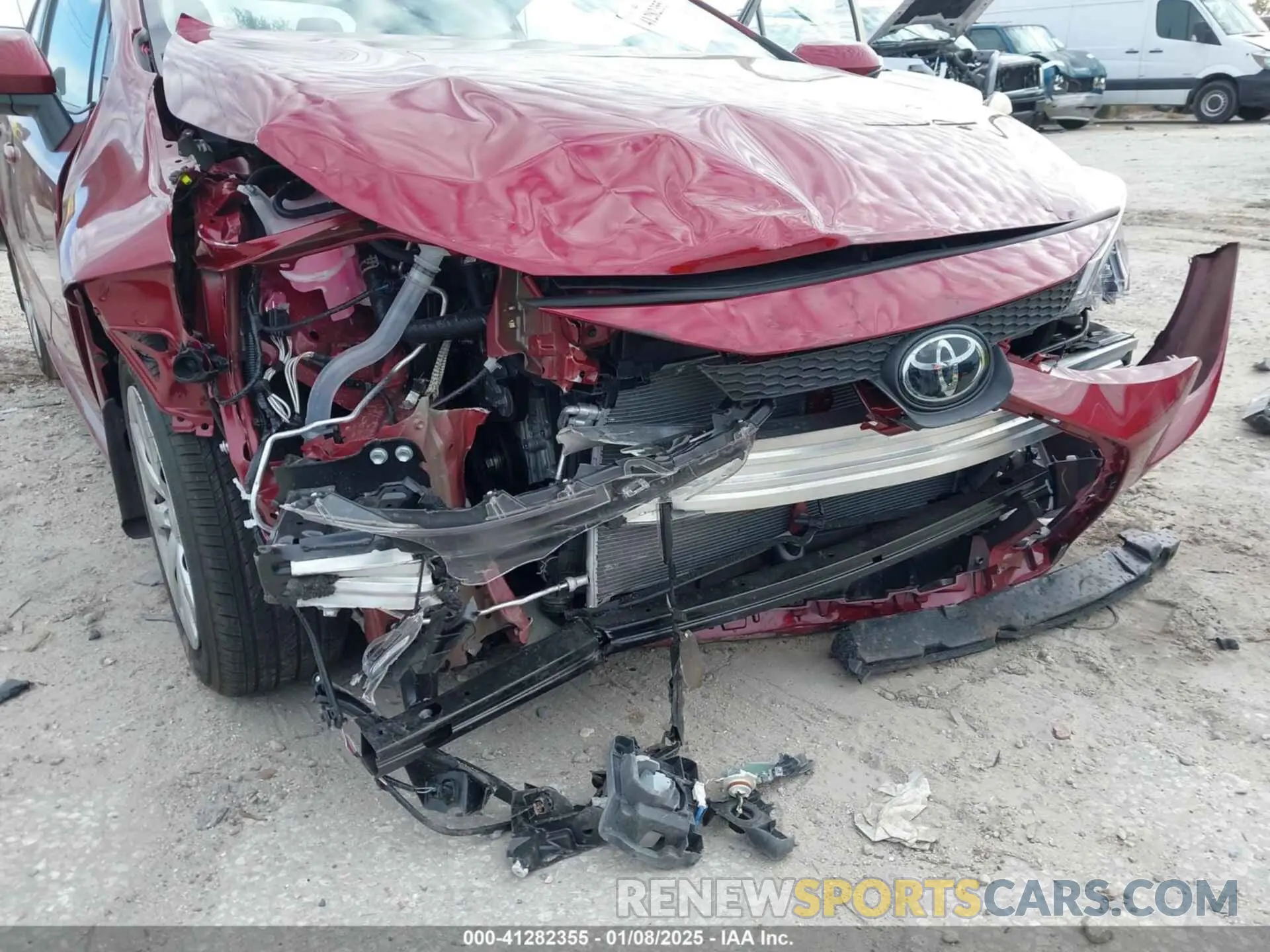 6 Photograph of a damaged car 5YFB4MDE8SP250072 TOYOTA COROLLA 2025
