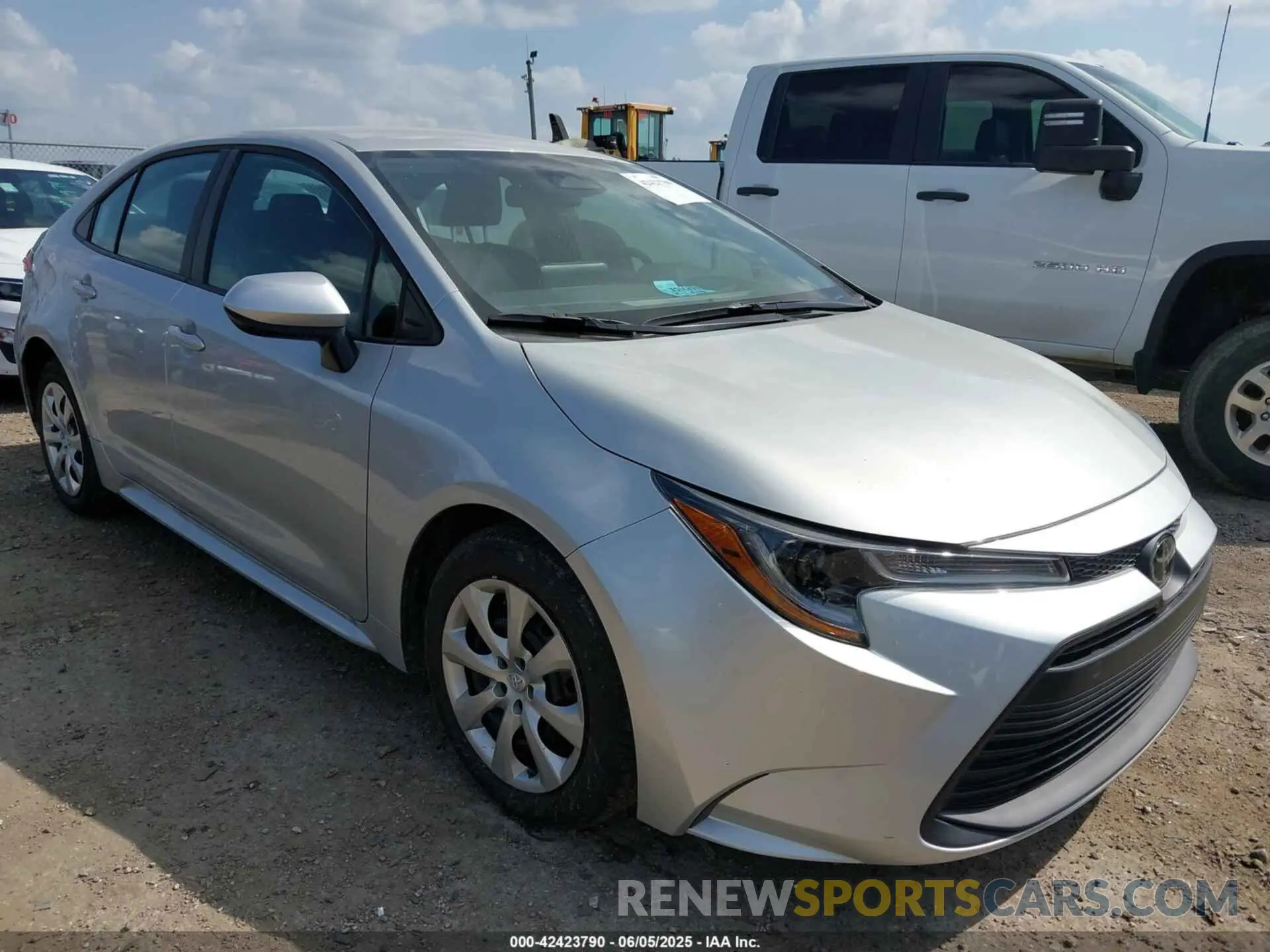 1 Photograph of a damaged car 5YFB4MDE8SP250461 TOYOTA COROLLA 2025