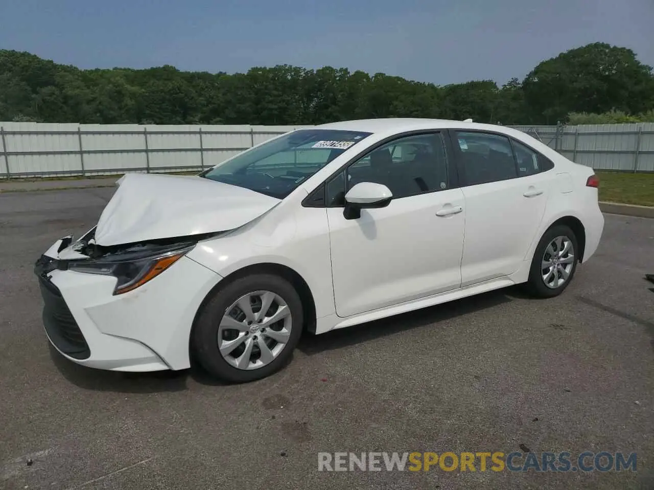 1 Photograph of a damaged car 5YFB4MDE8SP253148 TOYOTA COROLLA 2025