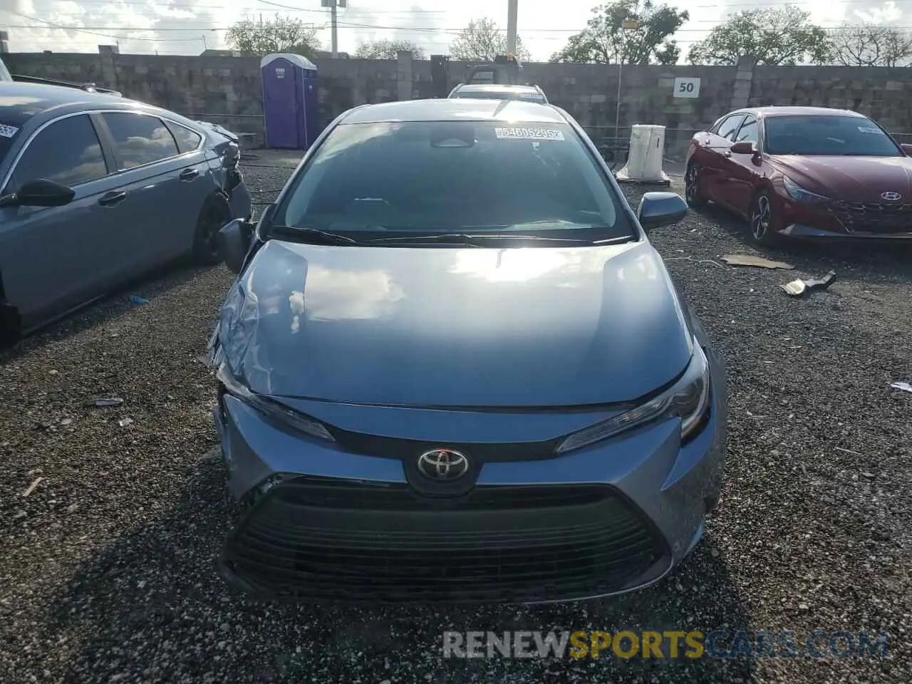5 Photograph of a damaged car 5YFB4MDE8SP256857 TOYOTA COROLLA 2025