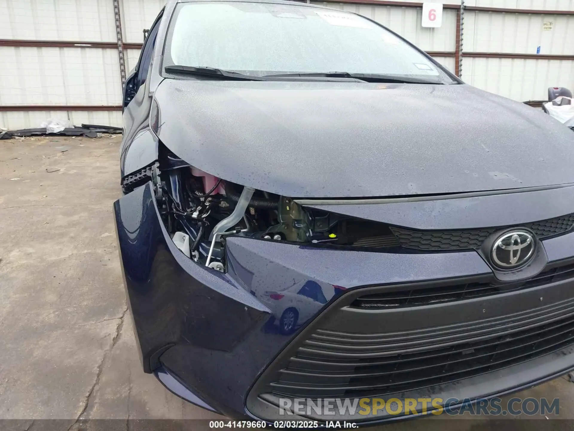 19 Photograph of a damaged car 5YFB4MDE8SP258799 TOYOTA COROLLA 2025