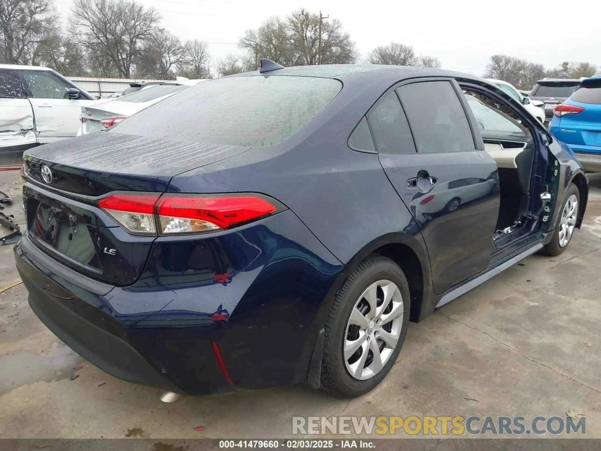 4 Photograph of a damaged car 5YFB4MDE8SP258799 TOYOTA COROLLA 2025