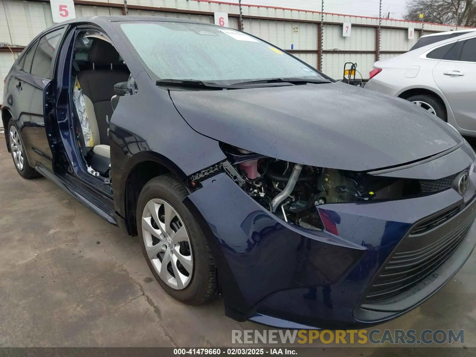 6 Photograph of a damaged car 5YFB4MDE8SP258799 TOYOTA COROLLA 2025