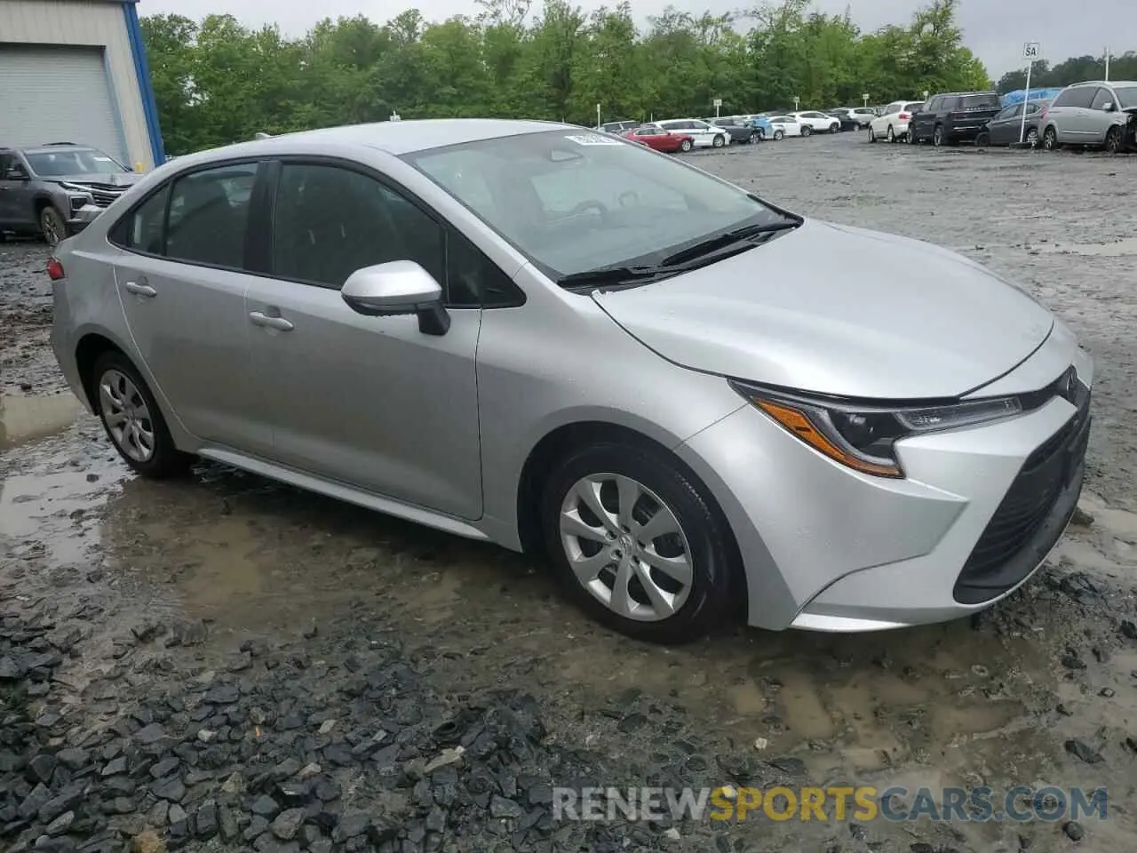 4 Photograph of a damaged car 5YFB4MDE8SP259743 TOYOTA COROLLA 2025