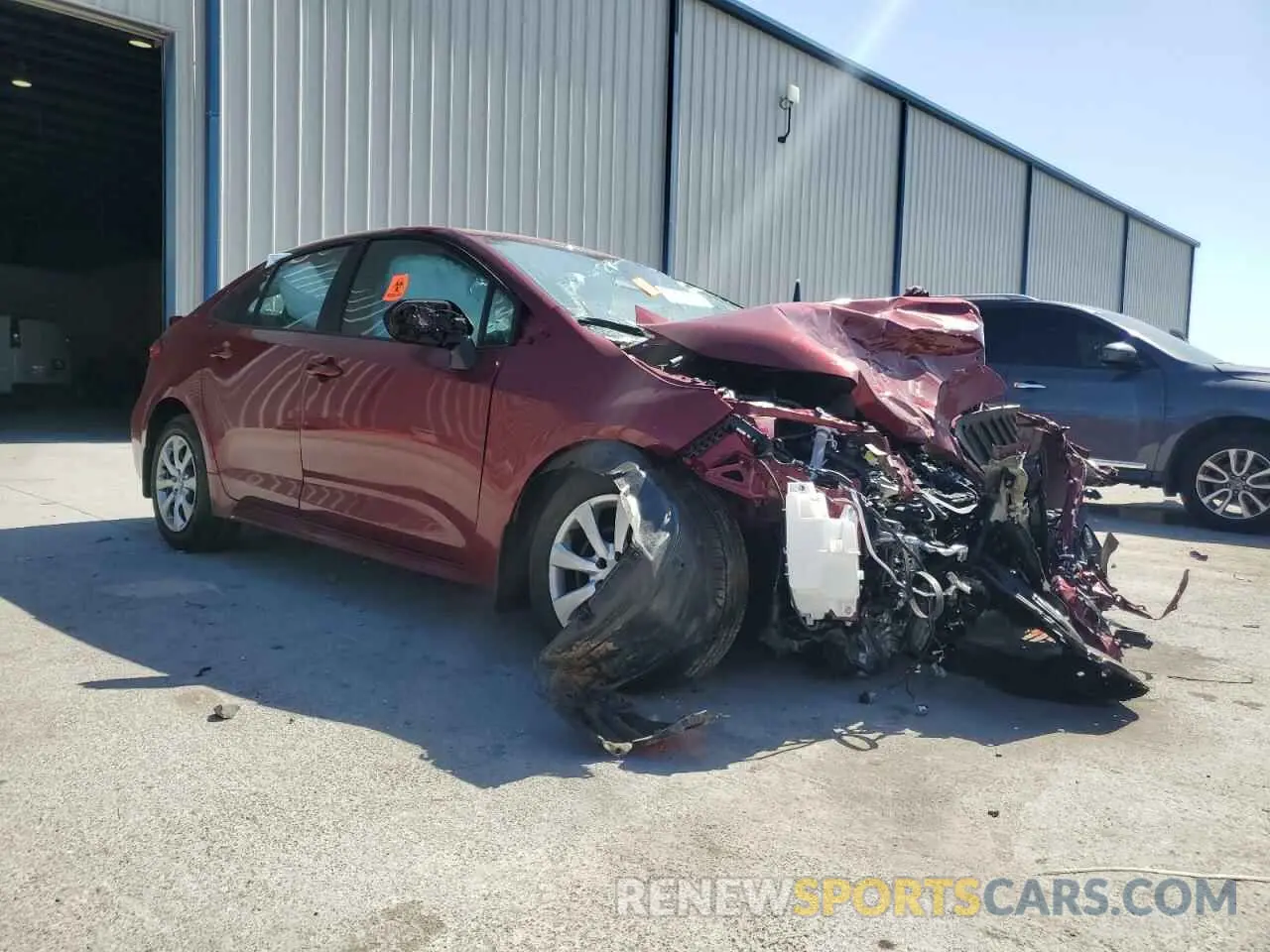 4 Photograph of a damaged car 5YFB4MDE8SP265087 TOYOTA COROLLA 2025