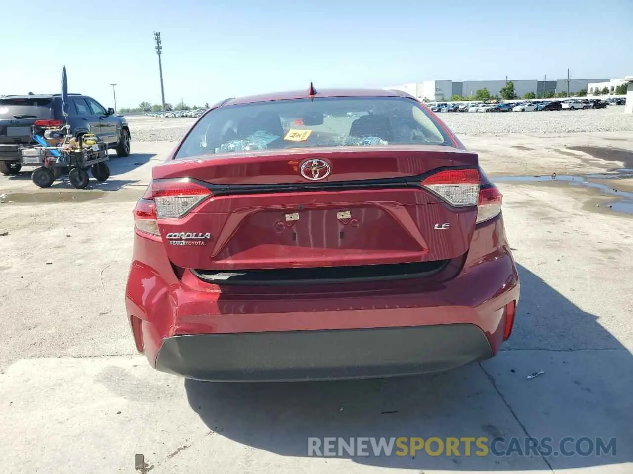6 Photograph of a damaged car 5YFB4MDE8SP265087 TOYOTA COROLLA 2025