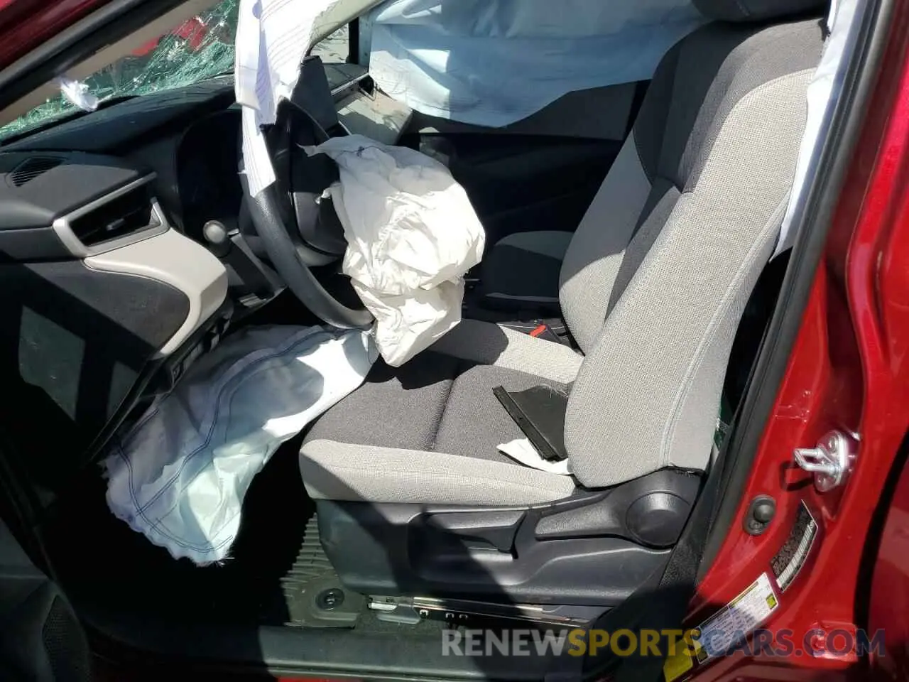 7 Photograph of a damaged car 5YFB4MDE8SP265087 TOYOTA COROLLA 2025