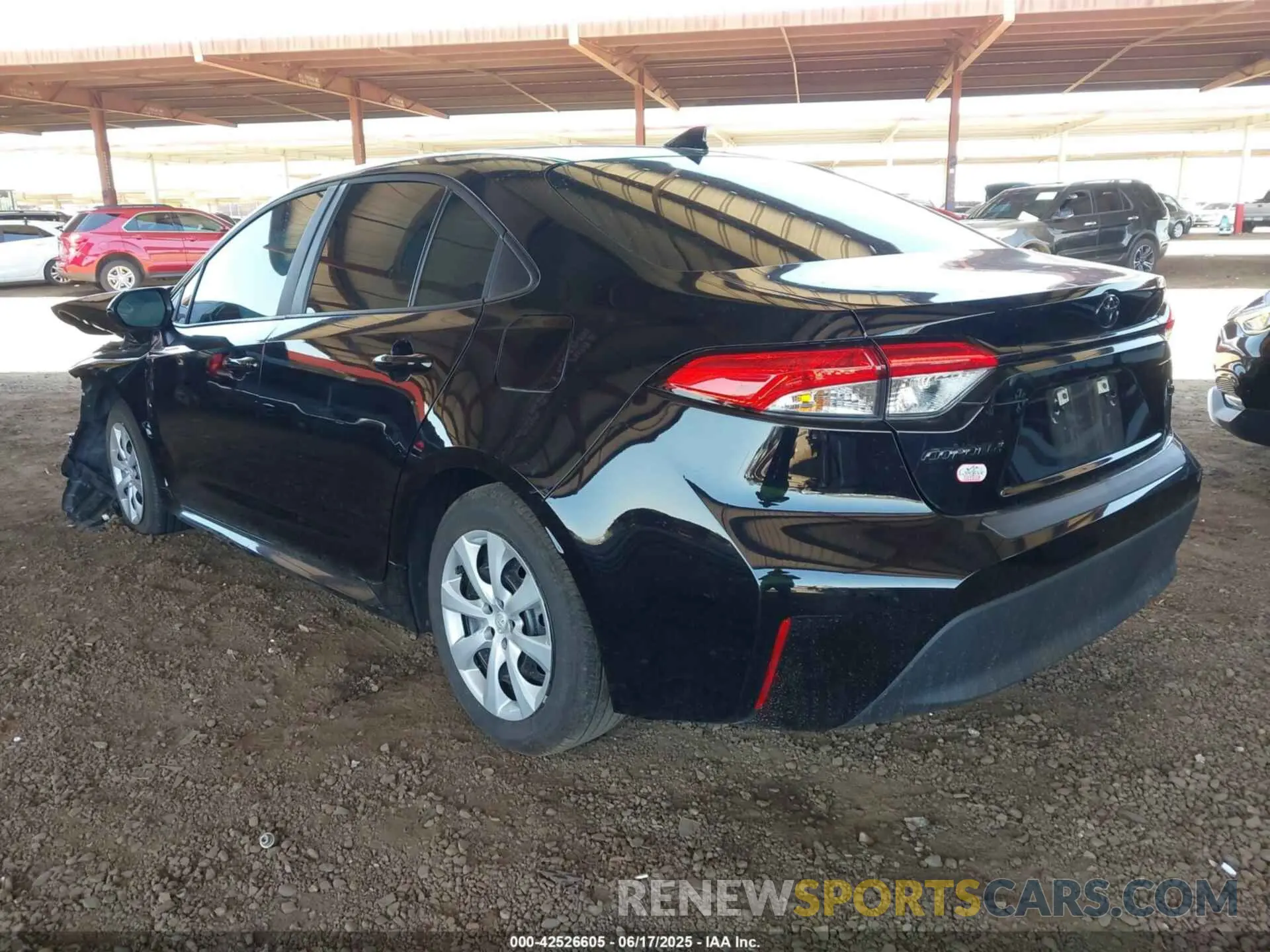 3 Photograph of a damaged car 5YFB4MDE8SP275814 TOYOTA COROLLA 2025
