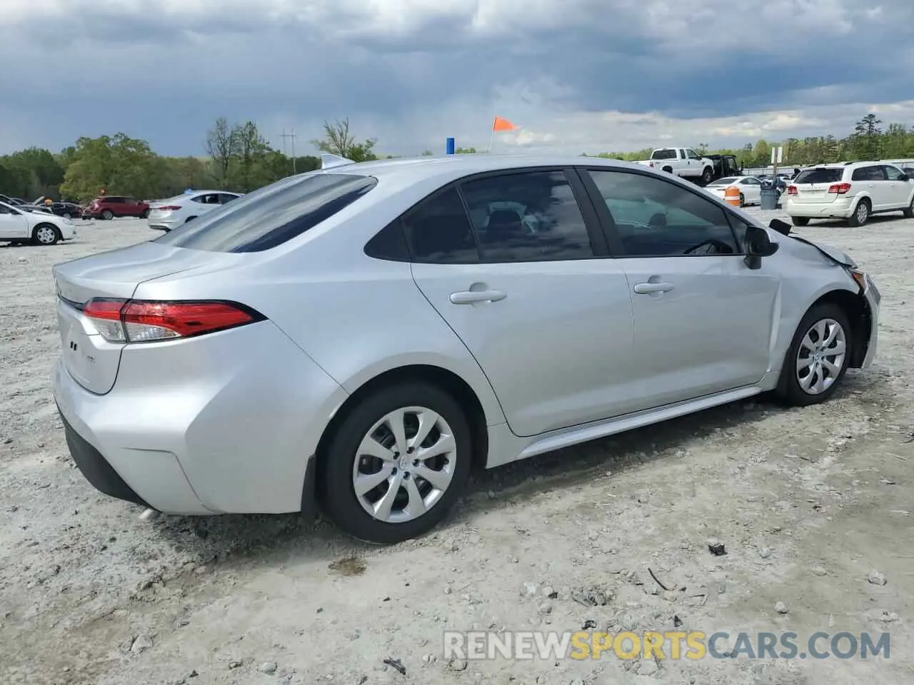 3 Photograph of a damaged car 5YFB4MDE8SP275876 TOYOTA COROLLA 2025