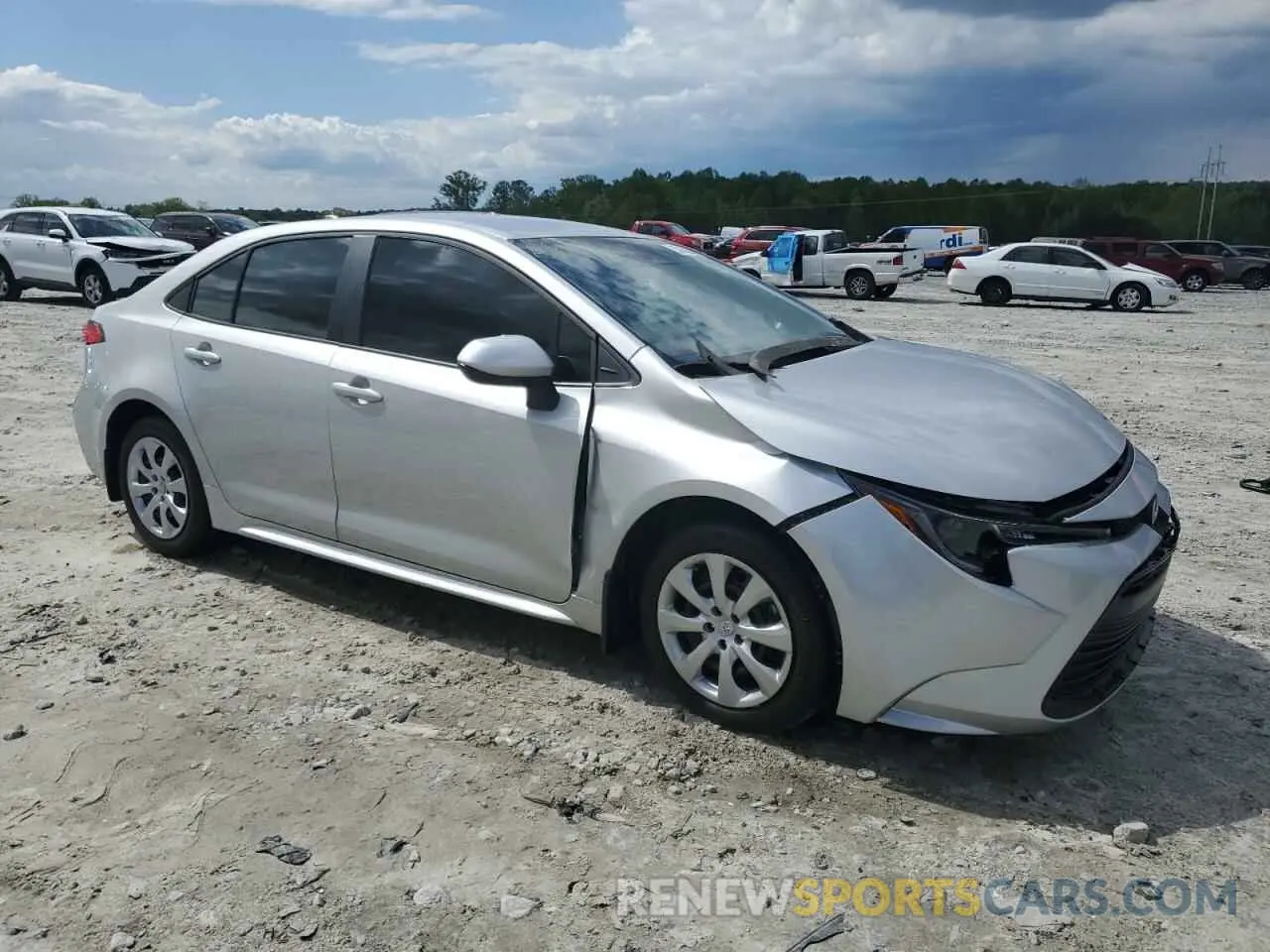 4 Photograph of a damaged car 5YFB4MDE8SP275876 TOYOTA COROLLA 2025