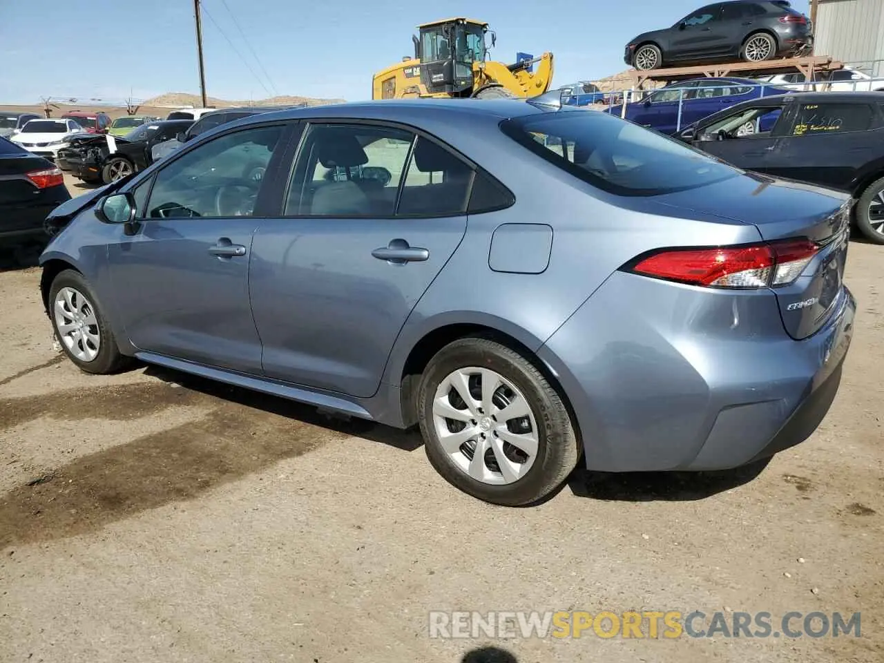 2 Photograph of a damaged car 5YFB4MDE8SP278311 TOYOTA COROLLA 2025