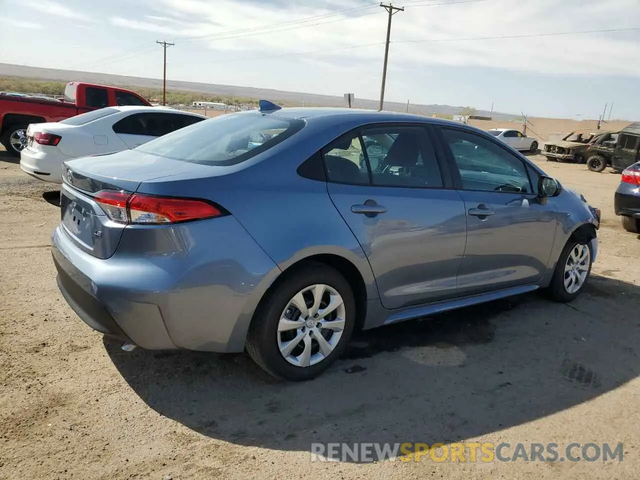 3 Photograph of a damaged car 5YFB4MDE8SP278311 TOYOTA COROLLA 2025