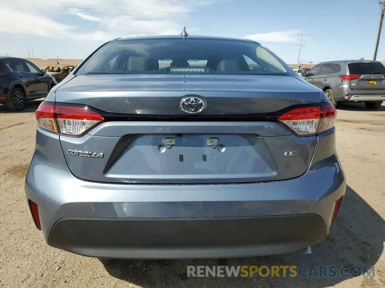 6 Photograph of a damaged car 5YFB4MDE8SP278311 TOYOTA COROLLA 2025