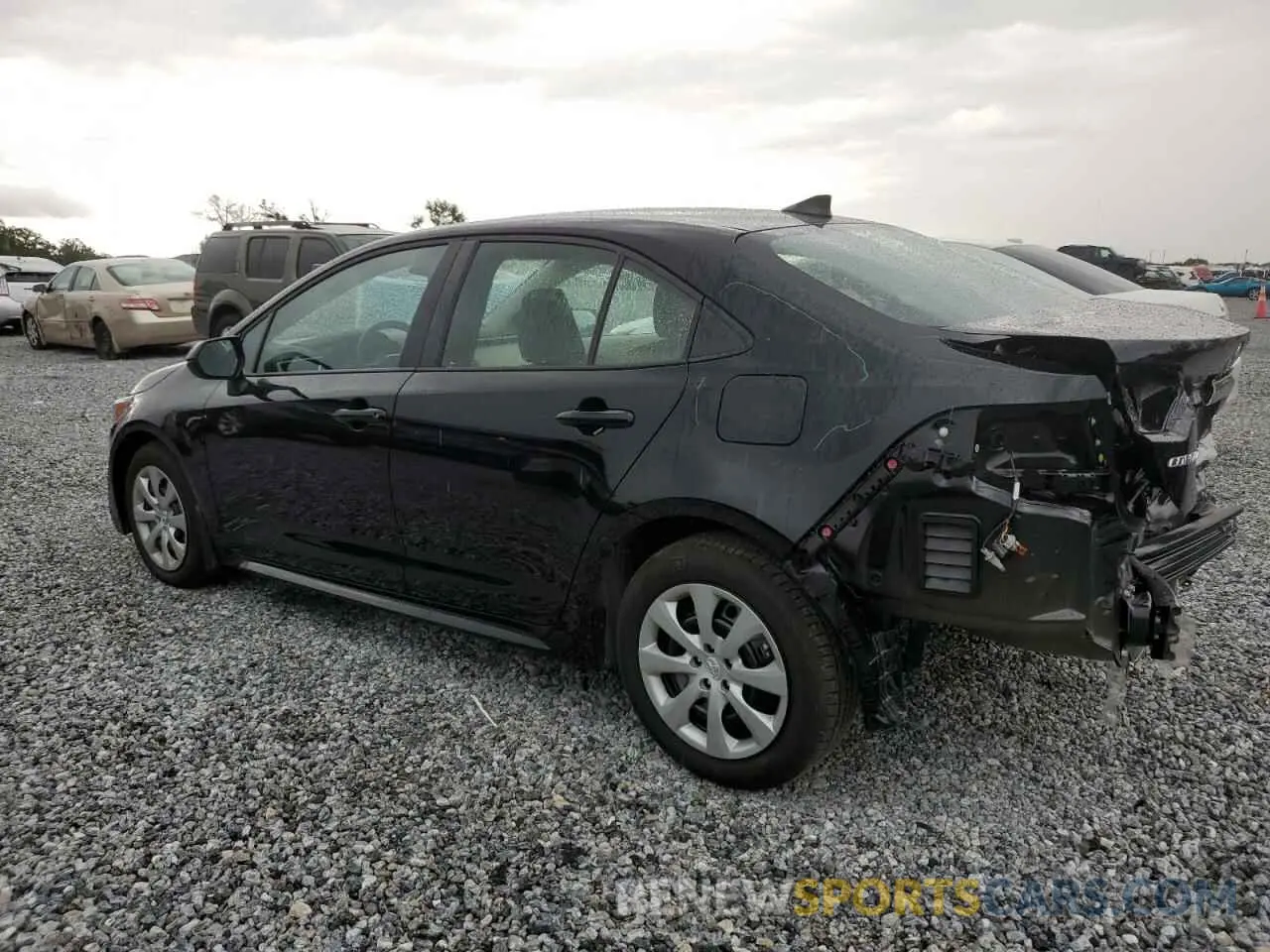 2 Photograph of a damaged car 5YFB4MDE8SP280527 TOYOTA COROLLA 2025