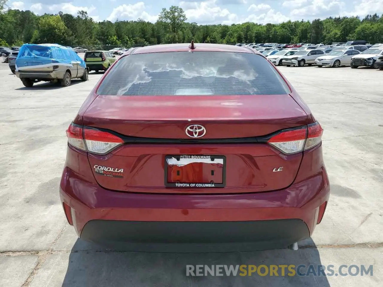 6 Photograph of a damaged car 5YFB4MDE8SP289860 TOYOTA COROLLA 2025