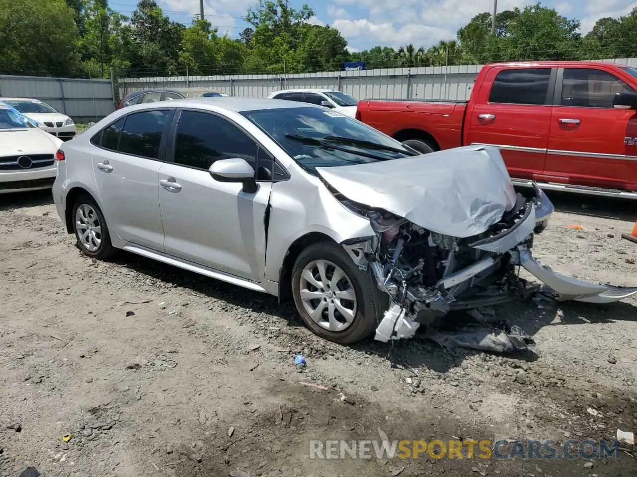 4 Photograph of a damaged car 5YFB4MDE8SP301666 TOYOTA COROLLA 2025