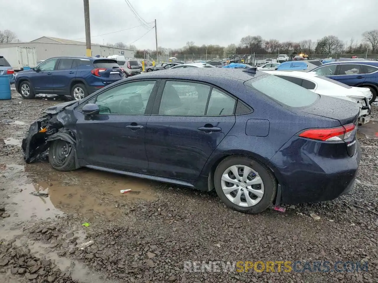 2 Photograph of a damaged car 5YFB4MDE9SP236360 TOYOTA COROLLA 2025