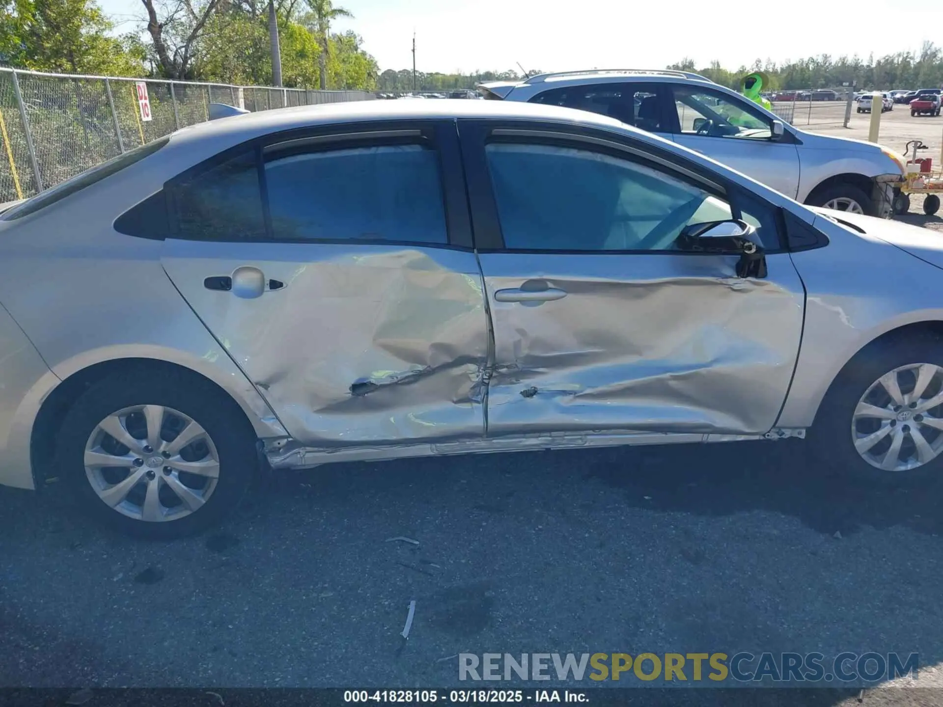 6 Photograph of a damaged car 5YFB4MDE9SP240814 TOYOTA COROLLA 2025