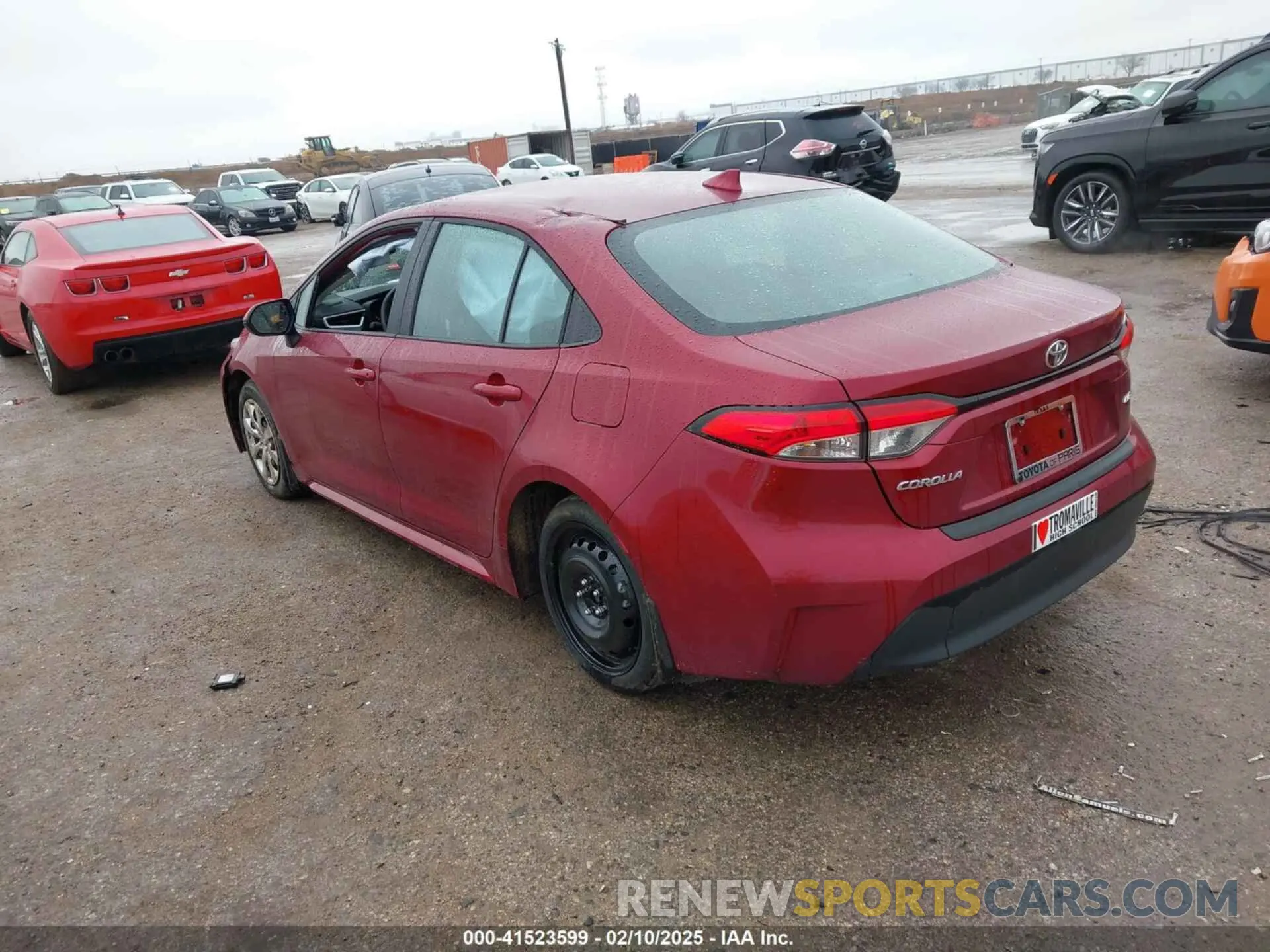 3 Photograph of a damaged car 5YFB4MDE9SP246466 TOYOTA COROLLA 2025