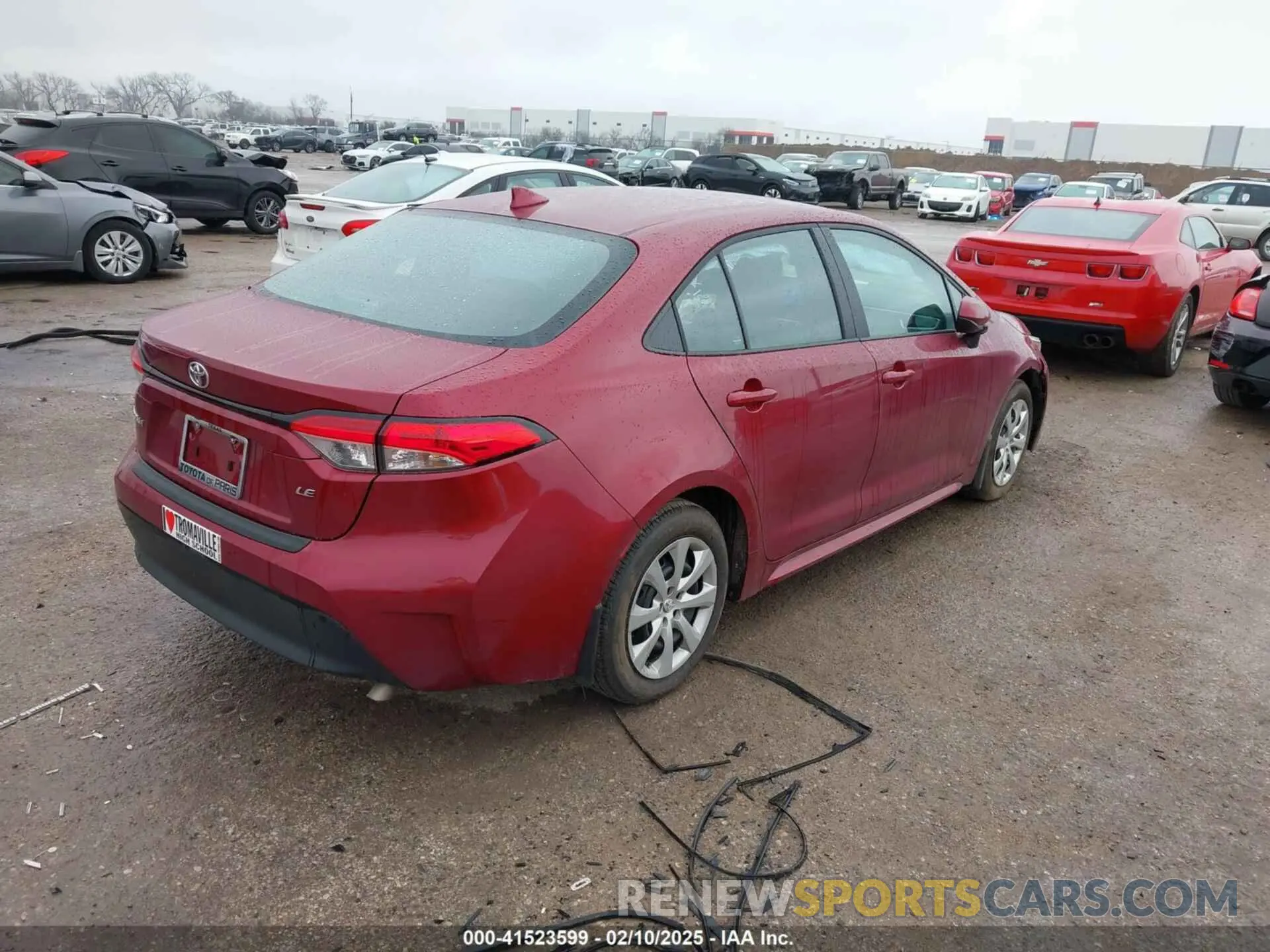4 Photograph of a damaged car 5YFB4MDE9SP246466 TOYOTA COROLLA 2025