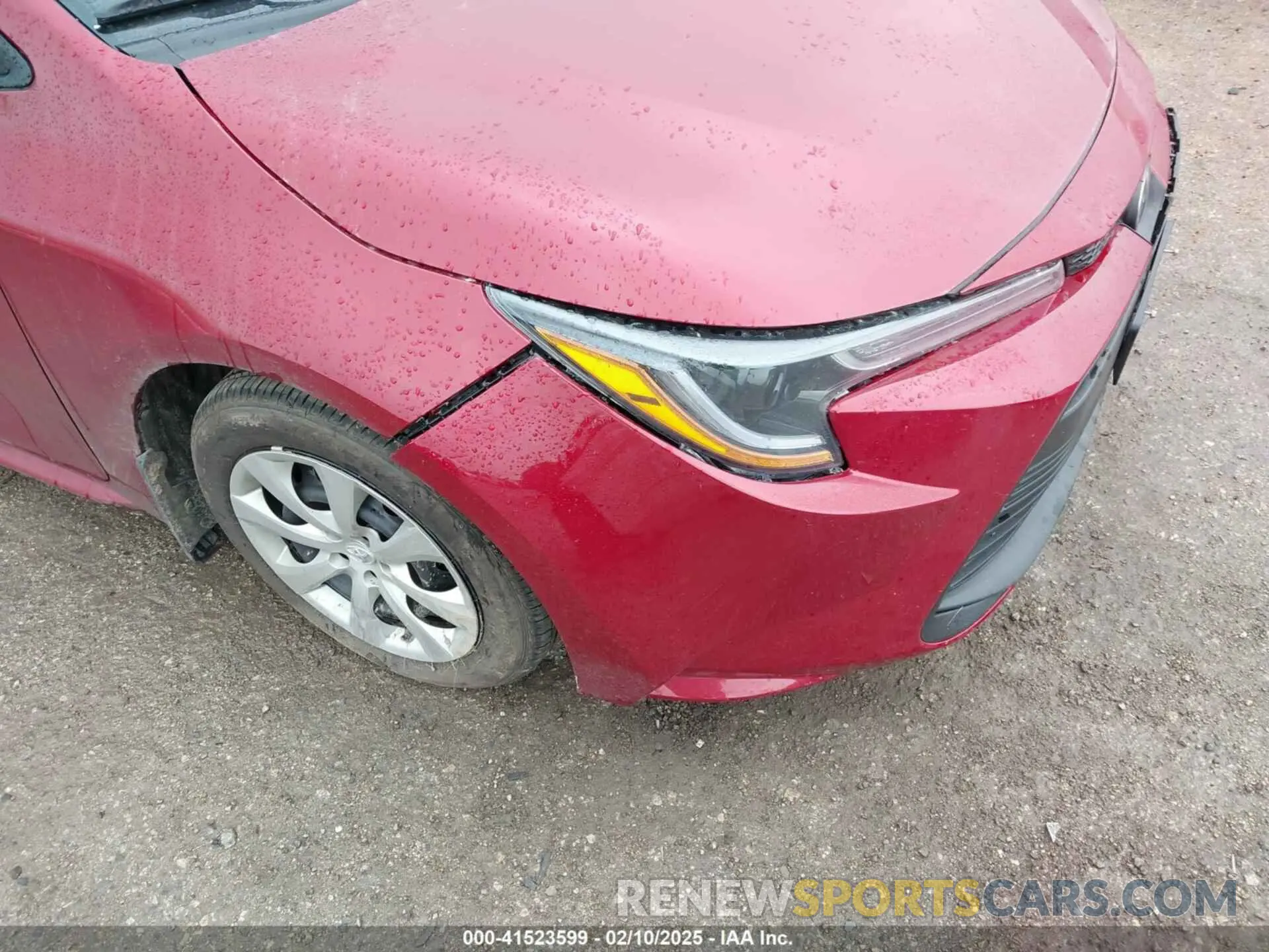 6 Photograph of a damaged car 5YFB4MDE9SP246466 TOYOTA COROLLA 2025