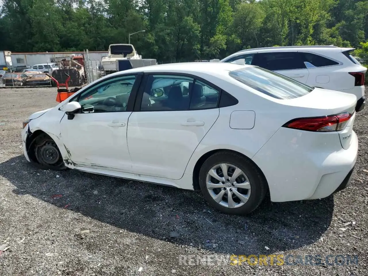 2 Photograph of a damaged car 5YFB4MDE9SP246841 TOYOTA COROLLA 2025