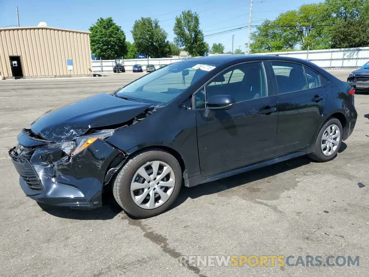 1 Photograph of a damaged car 5YFB4MDE9SP252218 TOYOTA COROLLA 2025