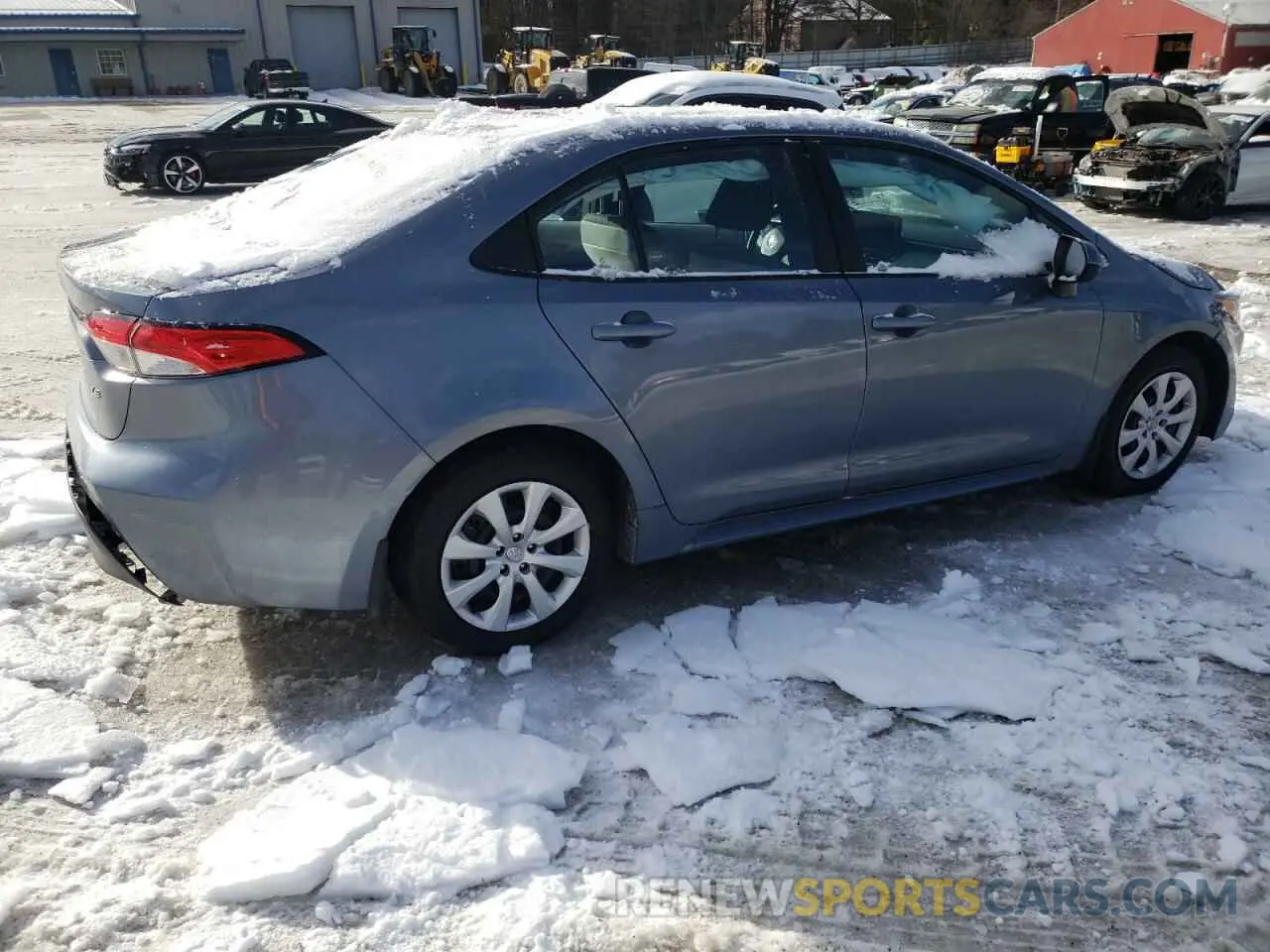 3 Photograph of a damaged car 5YFB4MDE9SP257967 TOYOTA COROLLA 2025