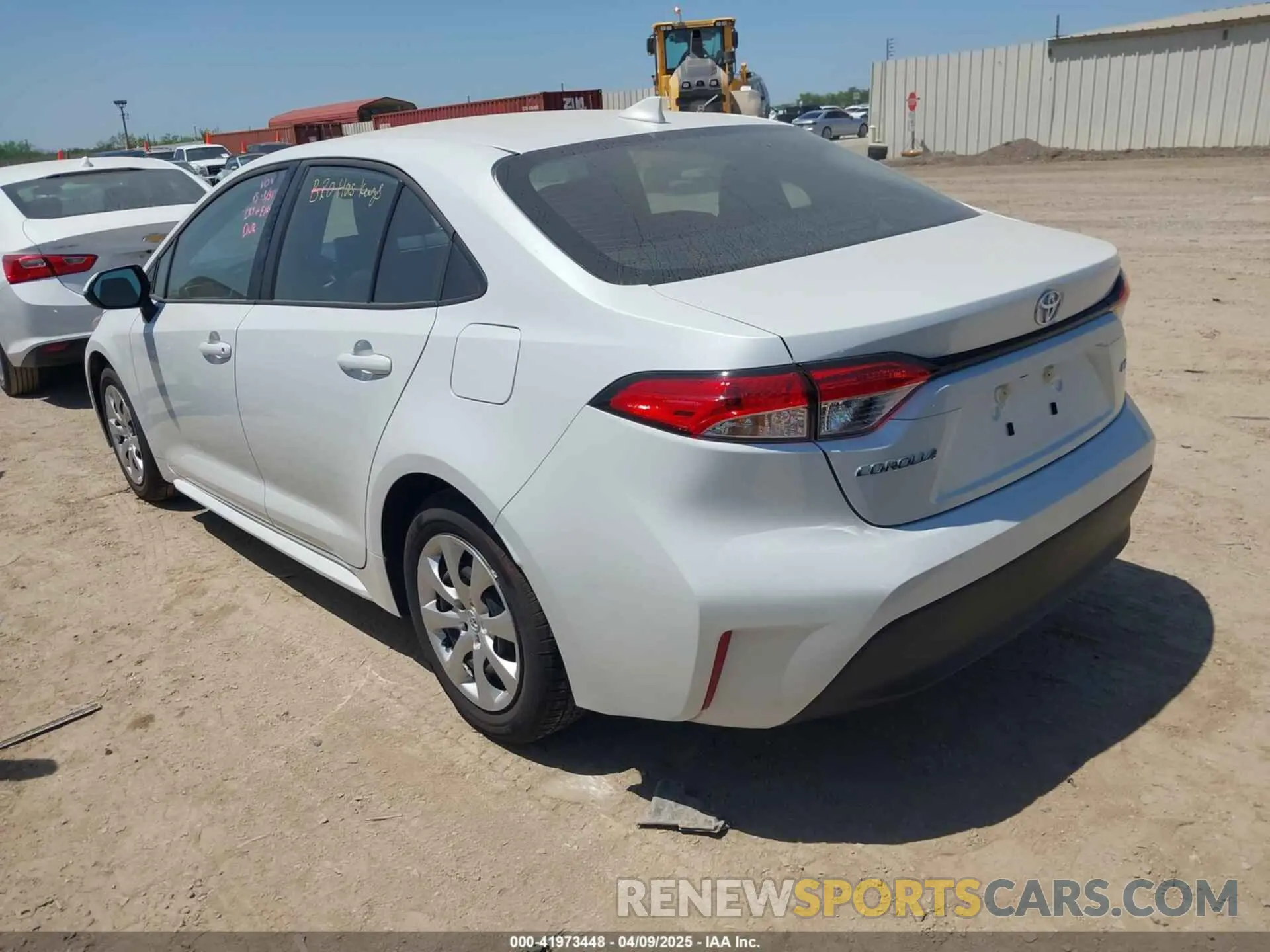 3 Photograph of a damaged car 5YFB4MDE9SP258486 TOYOTA COROLLA 2025