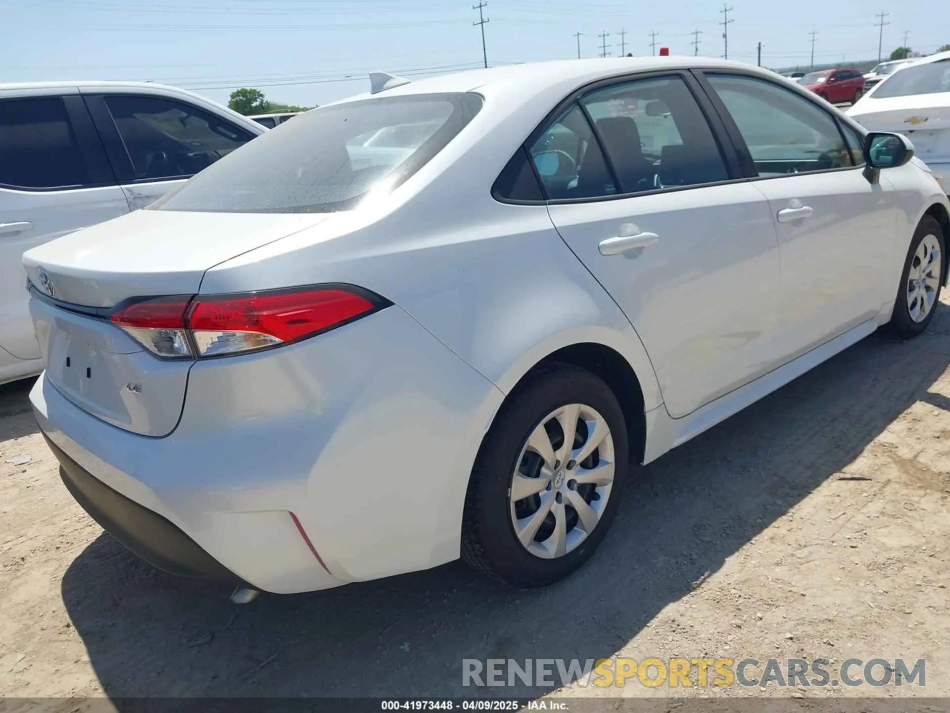 4 Photograph of a damaged car 5YFB4MDE9SP258486 TOYOTA COROLLA 2025
