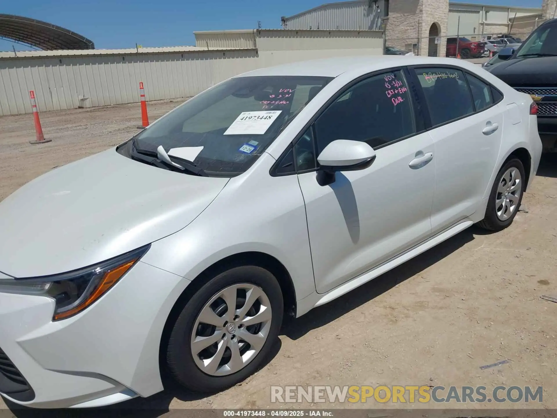 6 Photograph of a damaged car 5YFB4MDE9SP258486 TOYOTA COROLLA 2025