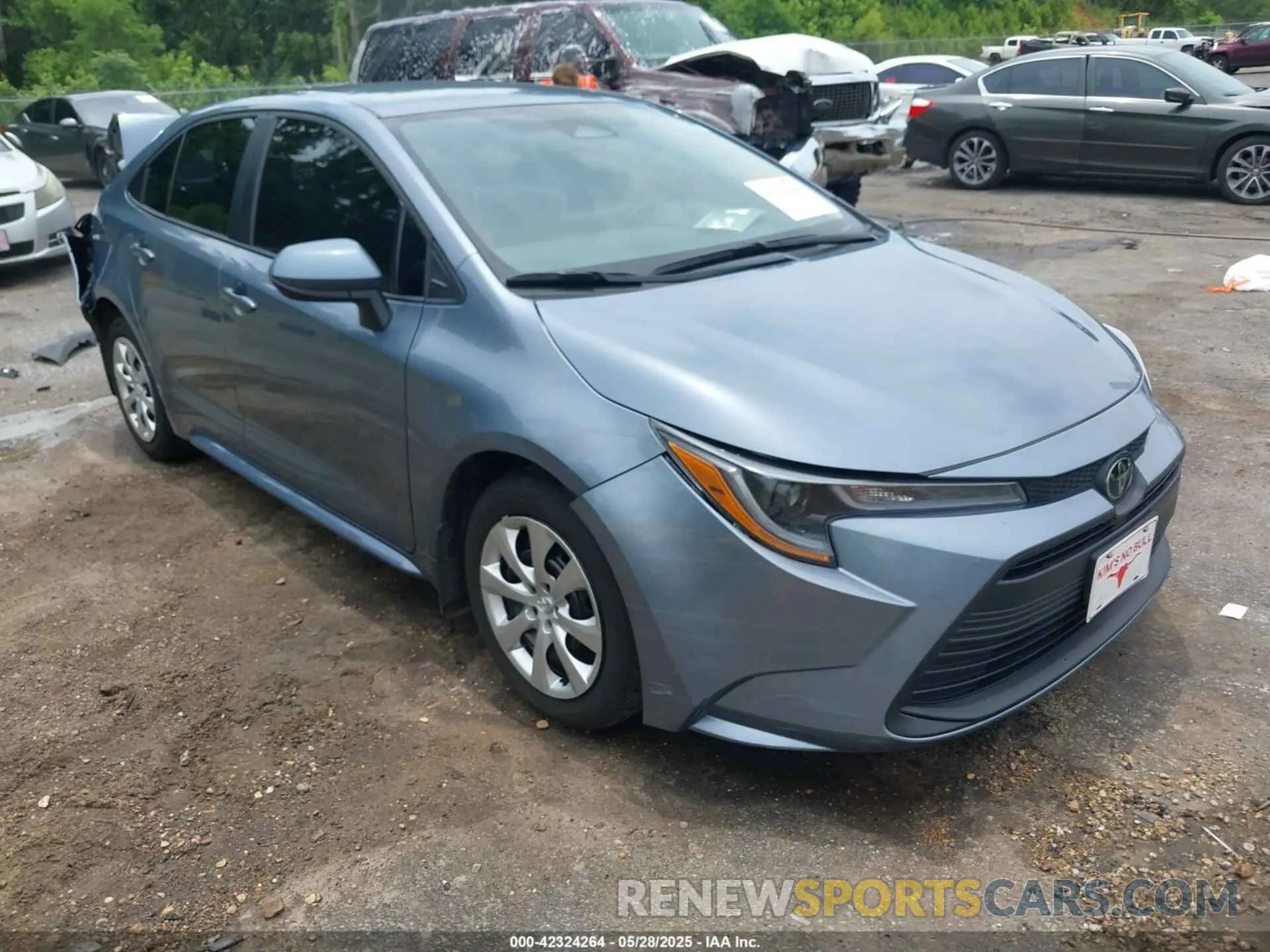 1 Photograph of a damaged car 5YFB4MDE9SP259055 TOYOTA COROLLA 2025