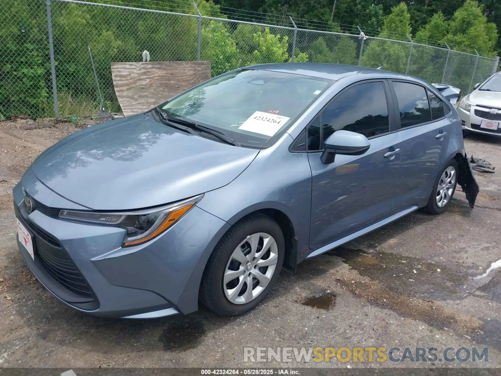 2 Photograph of a damaged car 5YFB4MDE9SP259055 TOYOTA COROLLA 2025