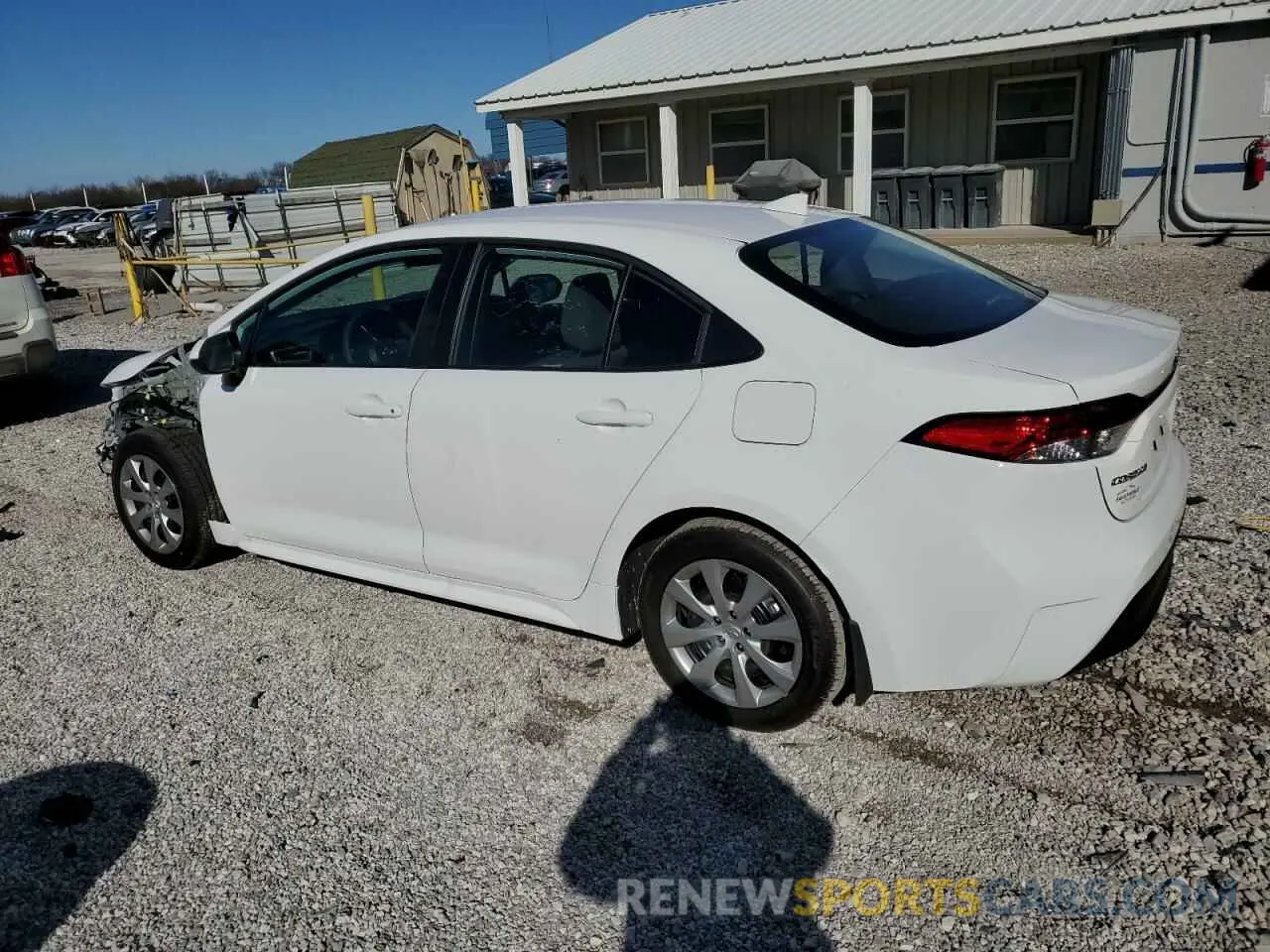 2 Photograph of a damaged car 5YFB4MDE9SP263025 TOYOTA COROLLA 2025