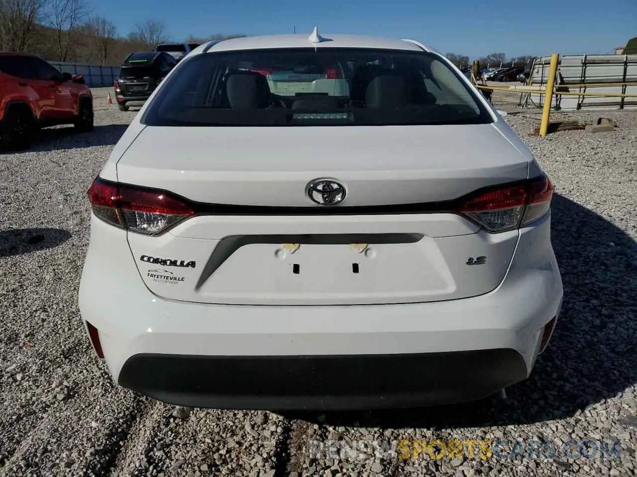 6 Photograph of a damaged car 5YFB4MDE9SP263025 TOYOTA COROLLA 2025